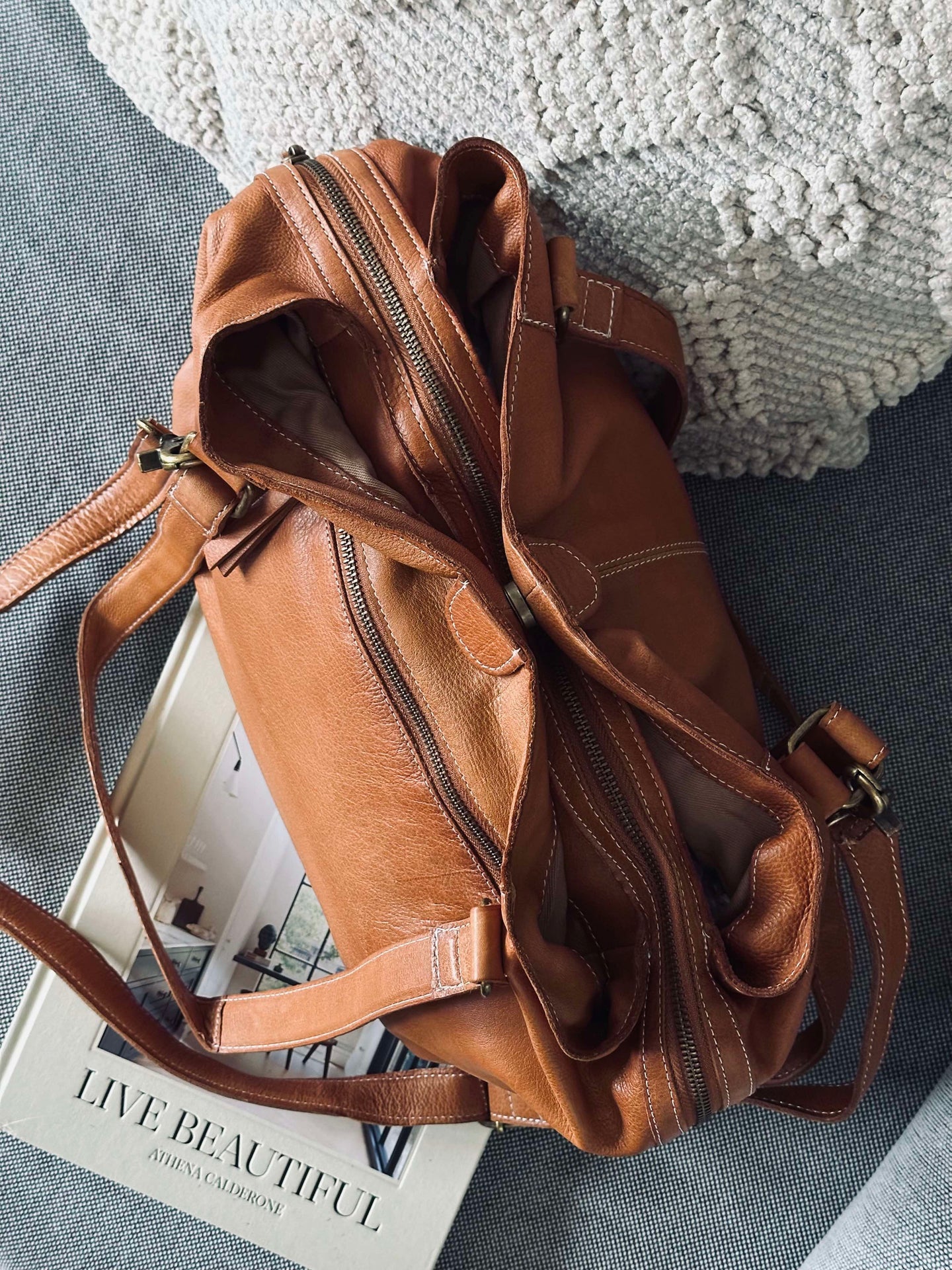Veske Naomi Cognac