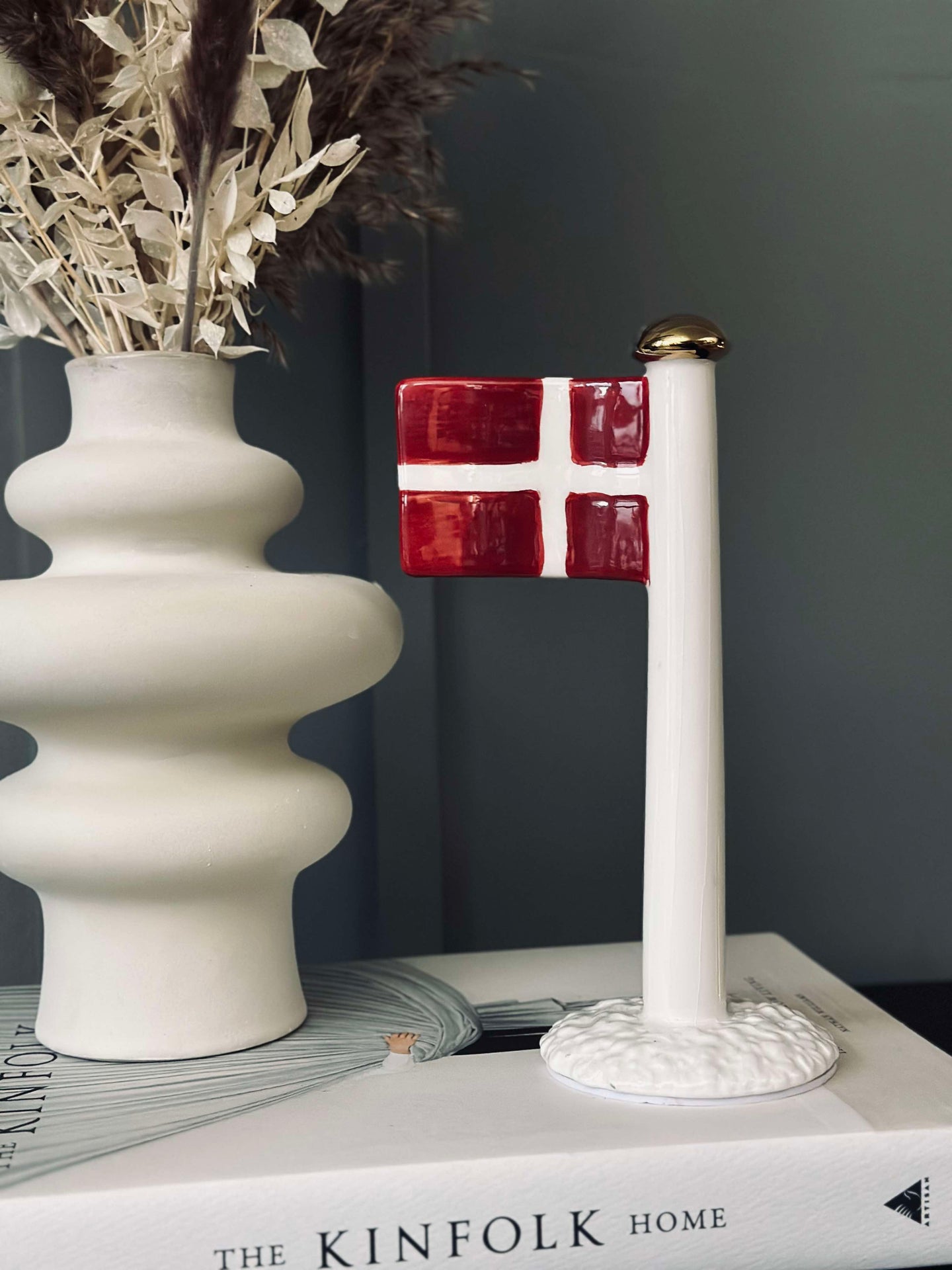 Flagg keramikk – Dannebrog