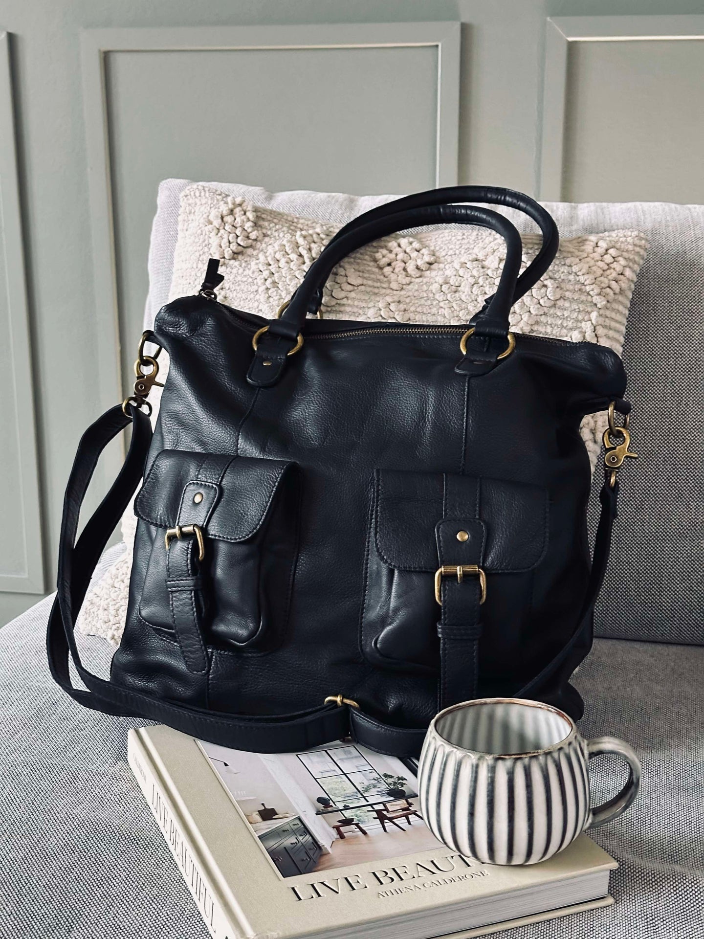Arbeidsveske Black