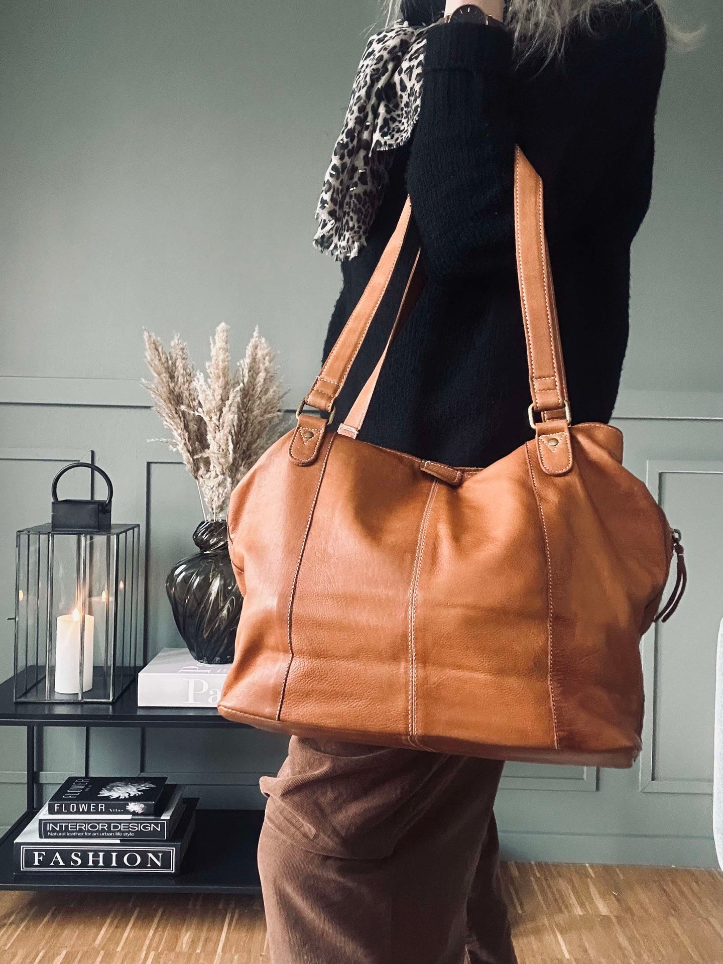 Veske Naomi Cognac