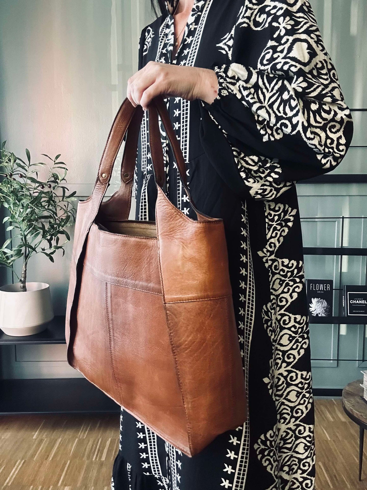 Arbeidsveske Jona - Walnut