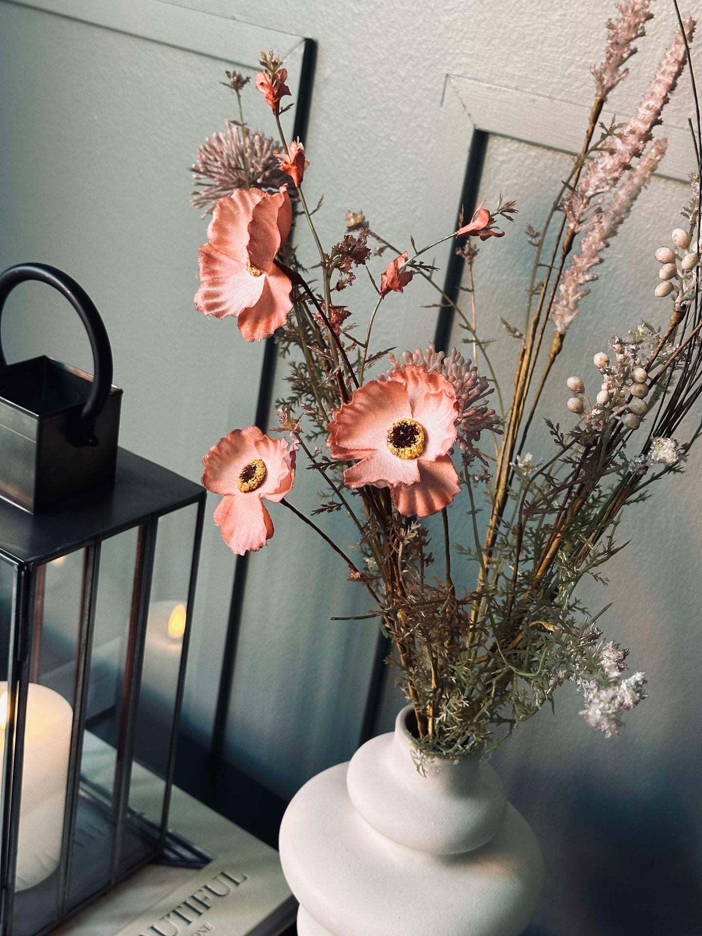 Bukett Rosa / lilla