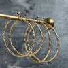 Øreringer ISADORA Hoops 18K forgylt