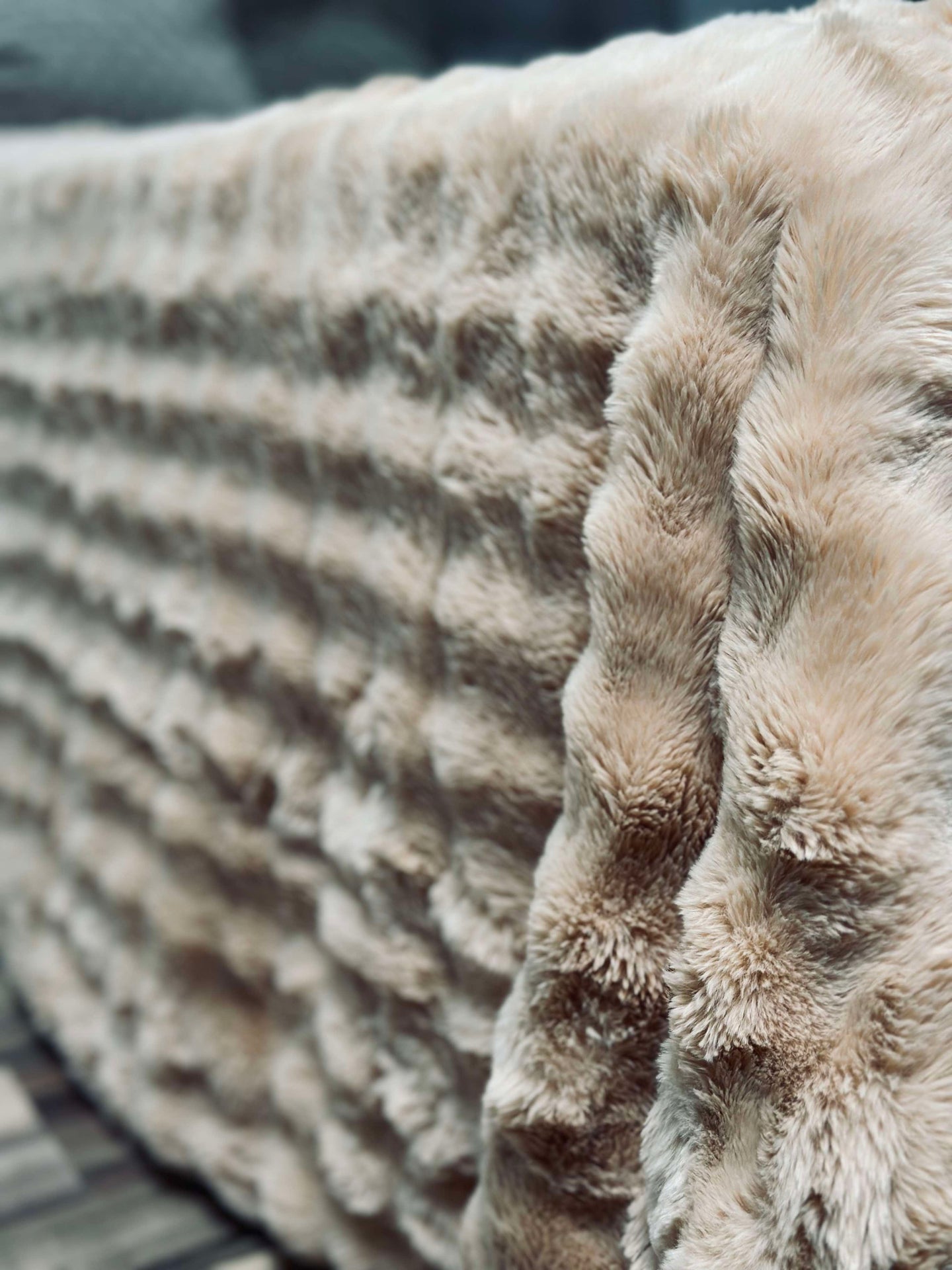 Sengeteppe BUBBLE - Beige