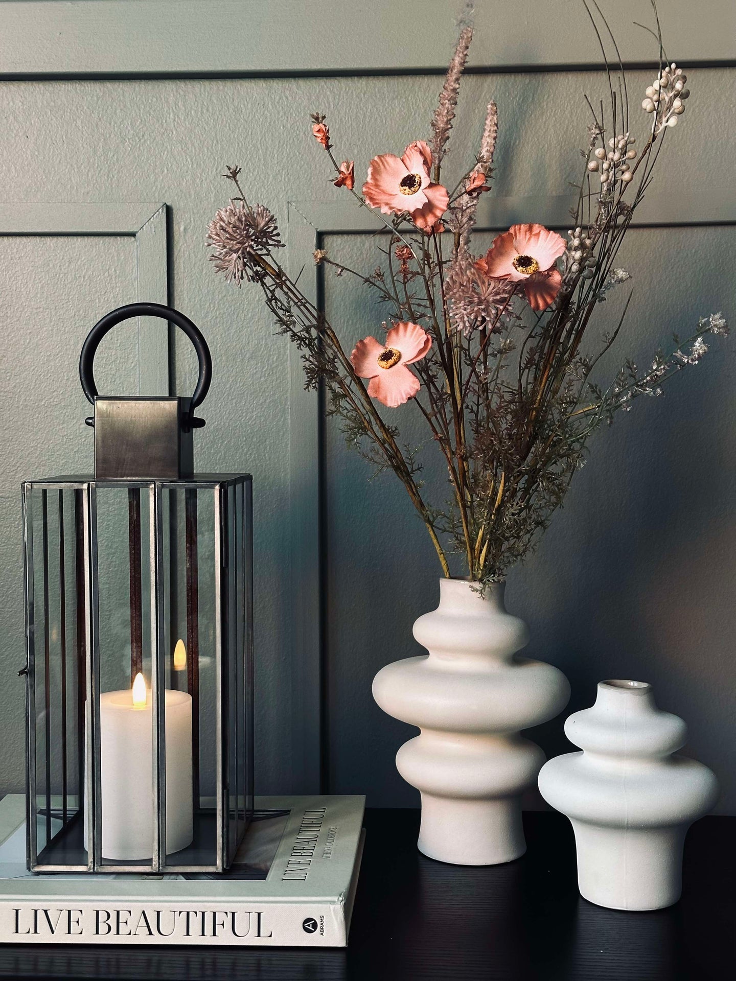 Bukett Rosa / lilla
