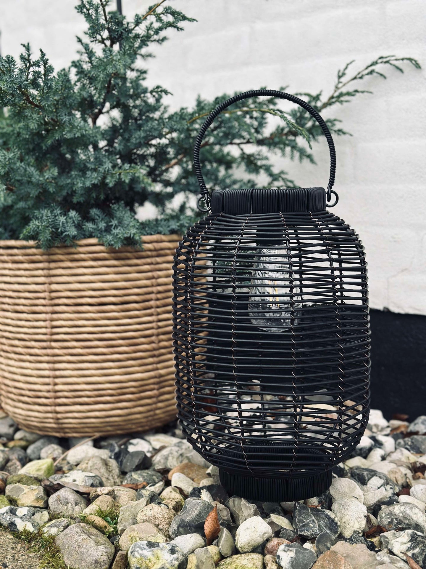 Lanterne Solar Molly Black