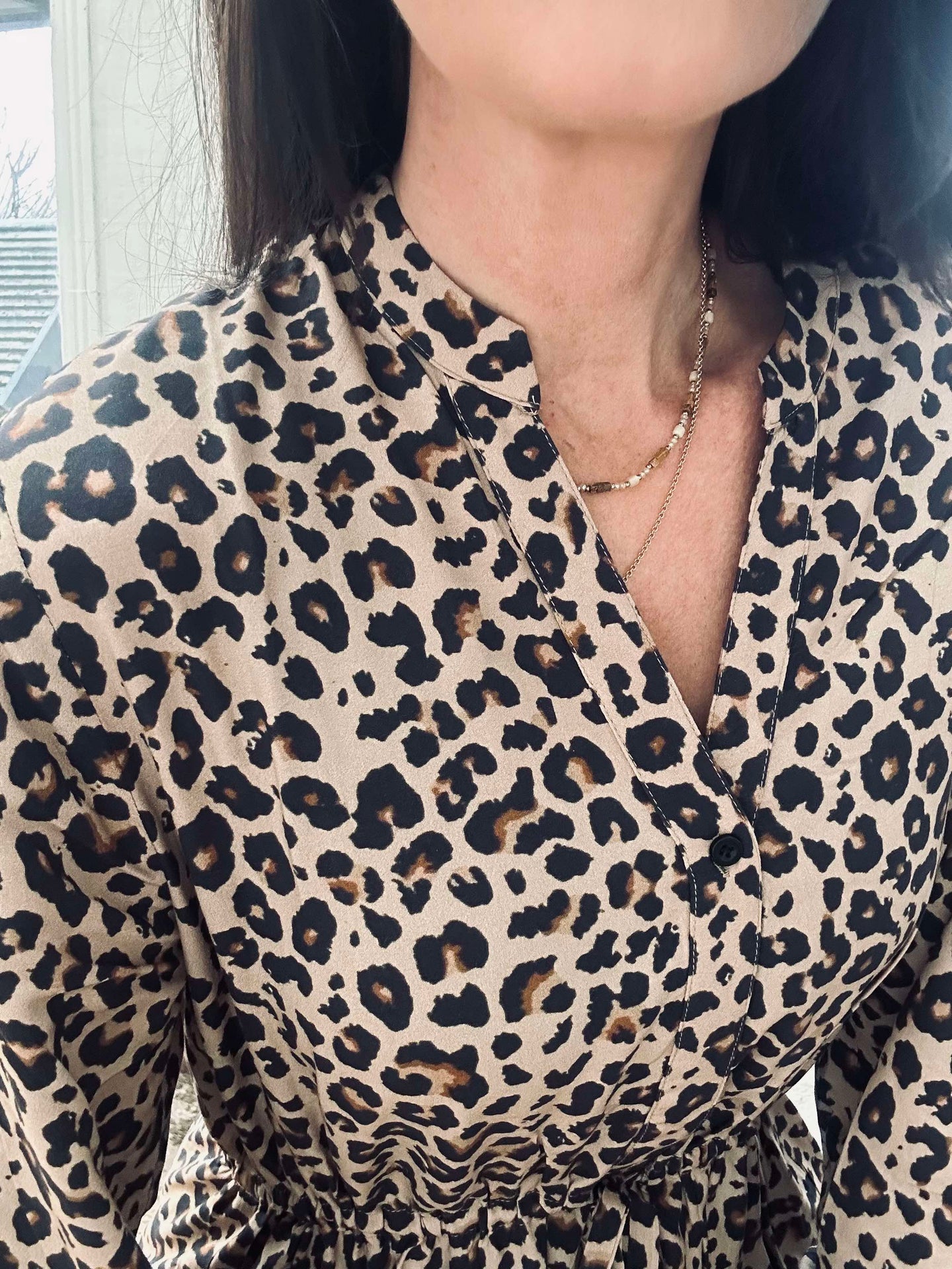Kjole Lina Leopard