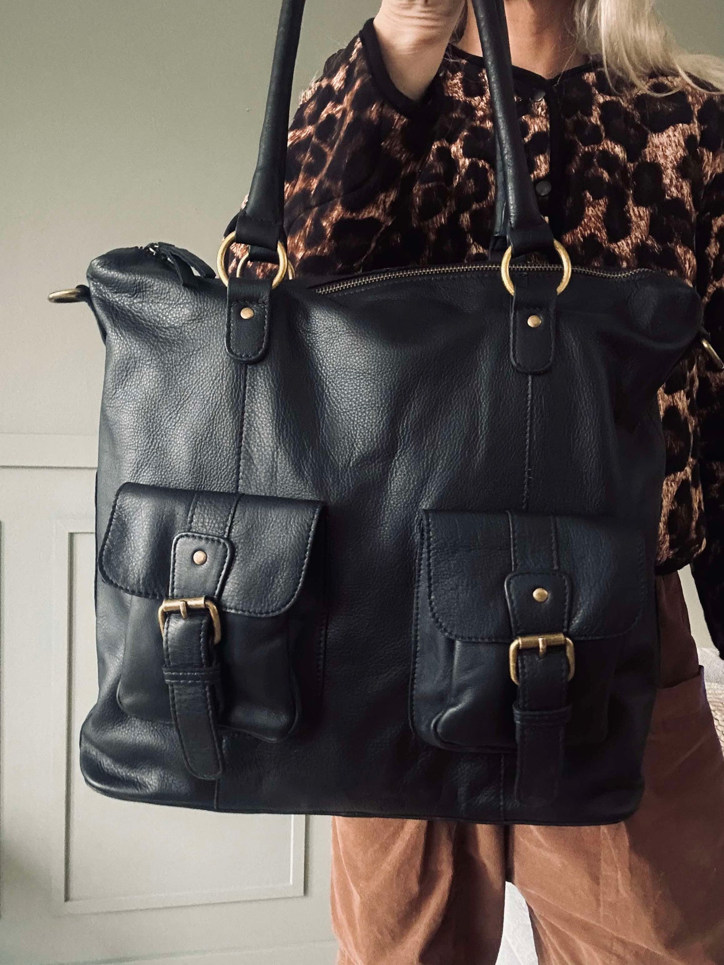 Arbeidsveske Black