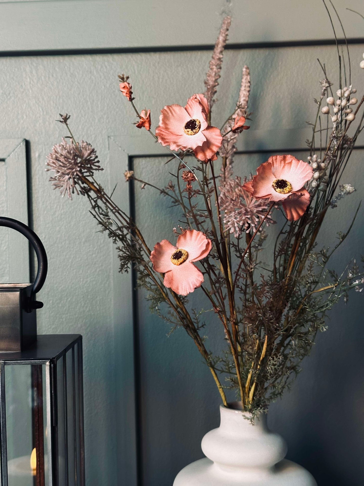 Bukett Rosa / lilla