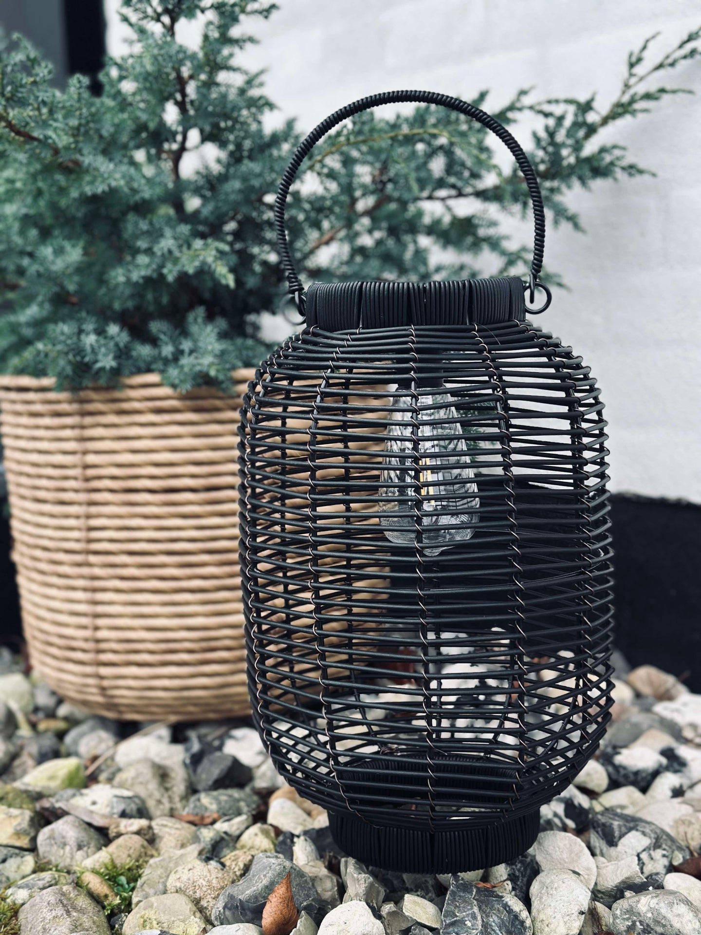 Lanterne Solar Molly Black