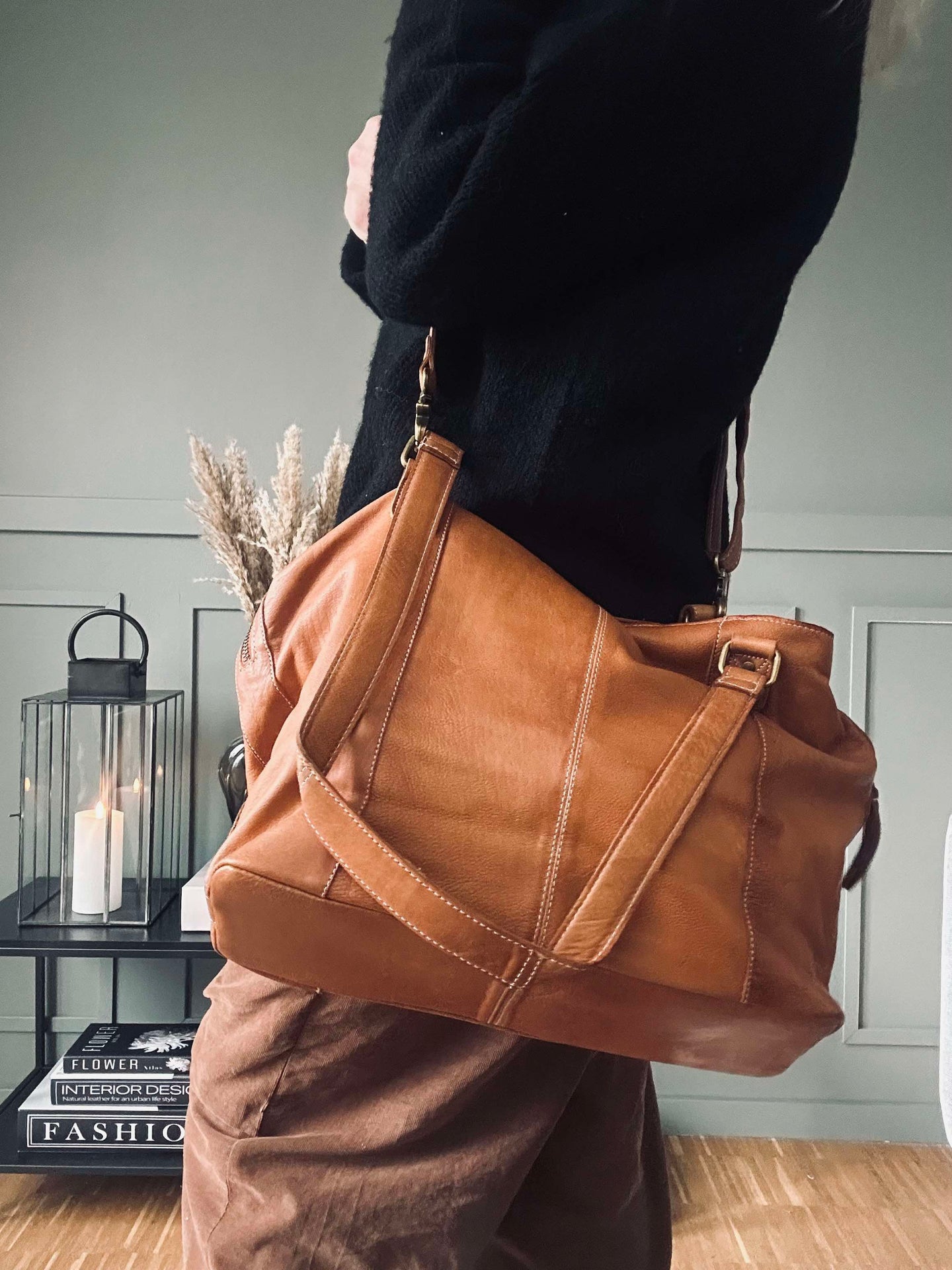 Veske Naomi Cognac