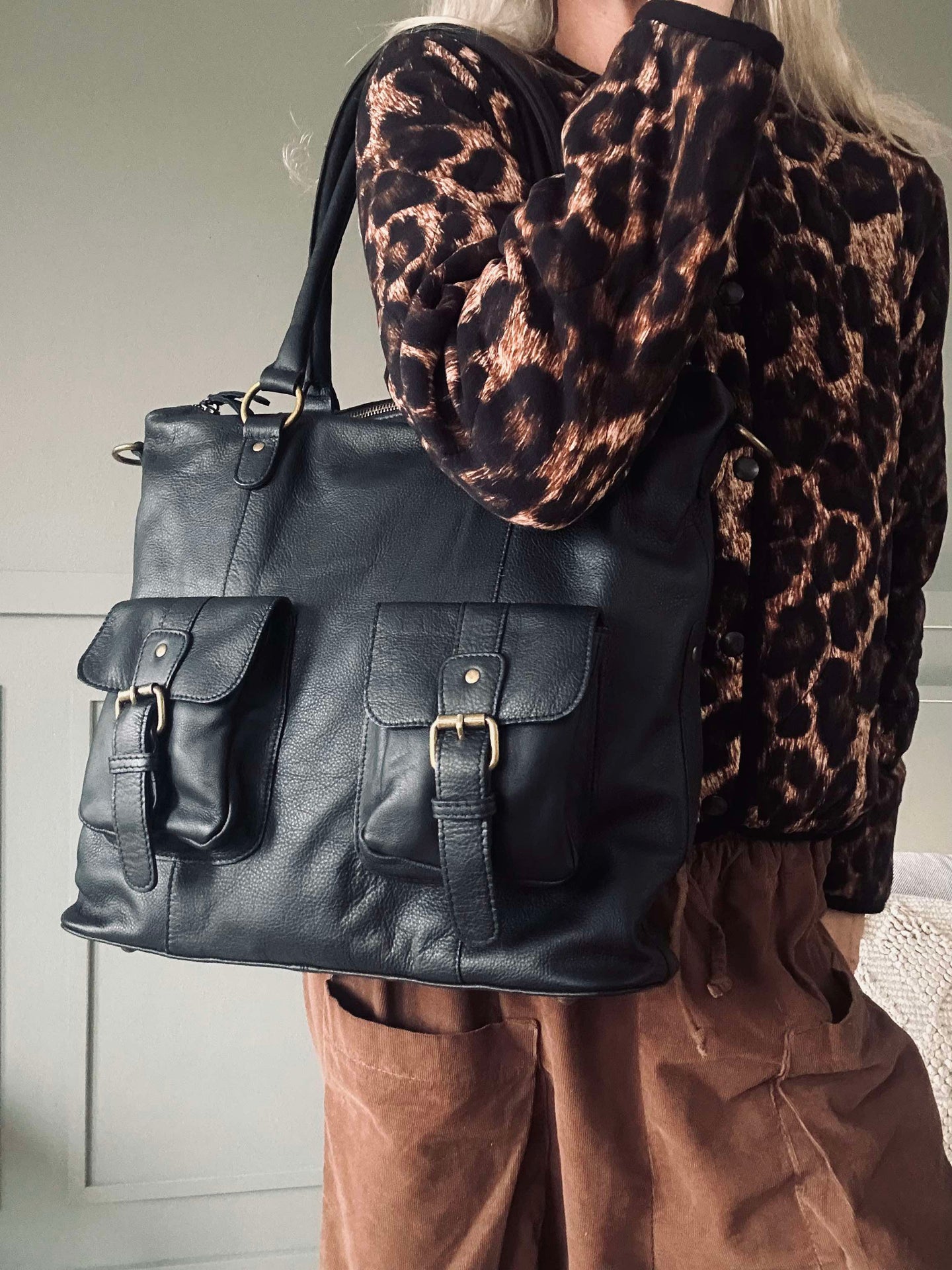 Arbeidsveske Black