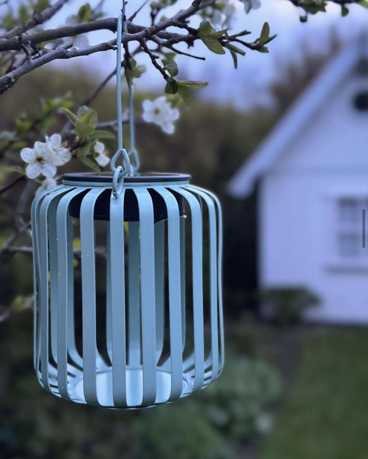 Lanterne VILA m. Solceller – Dus grønn