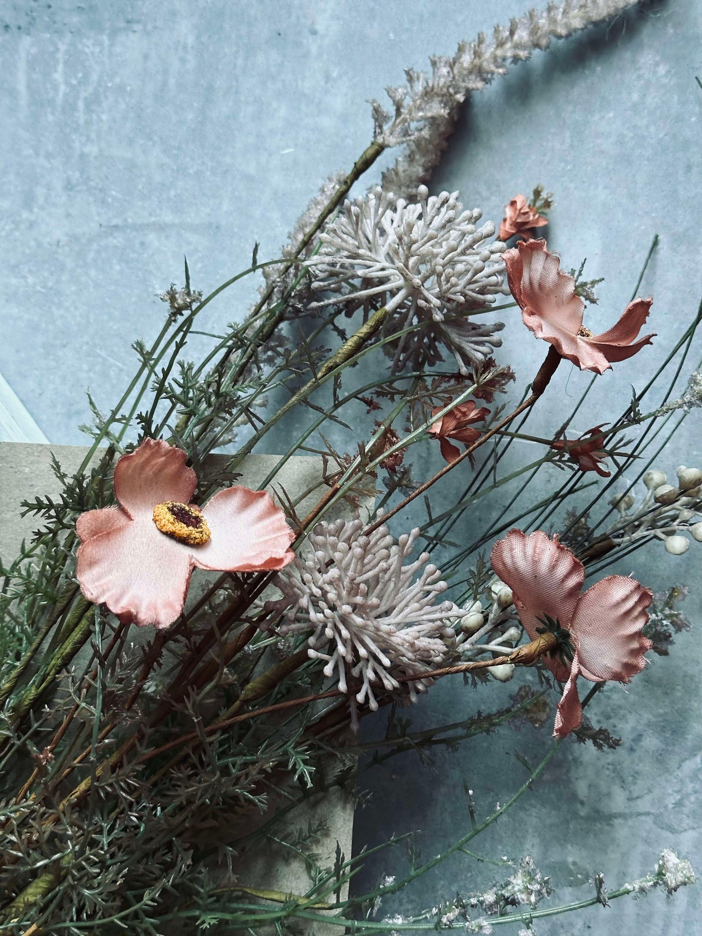 Bukett Rosa / lilla