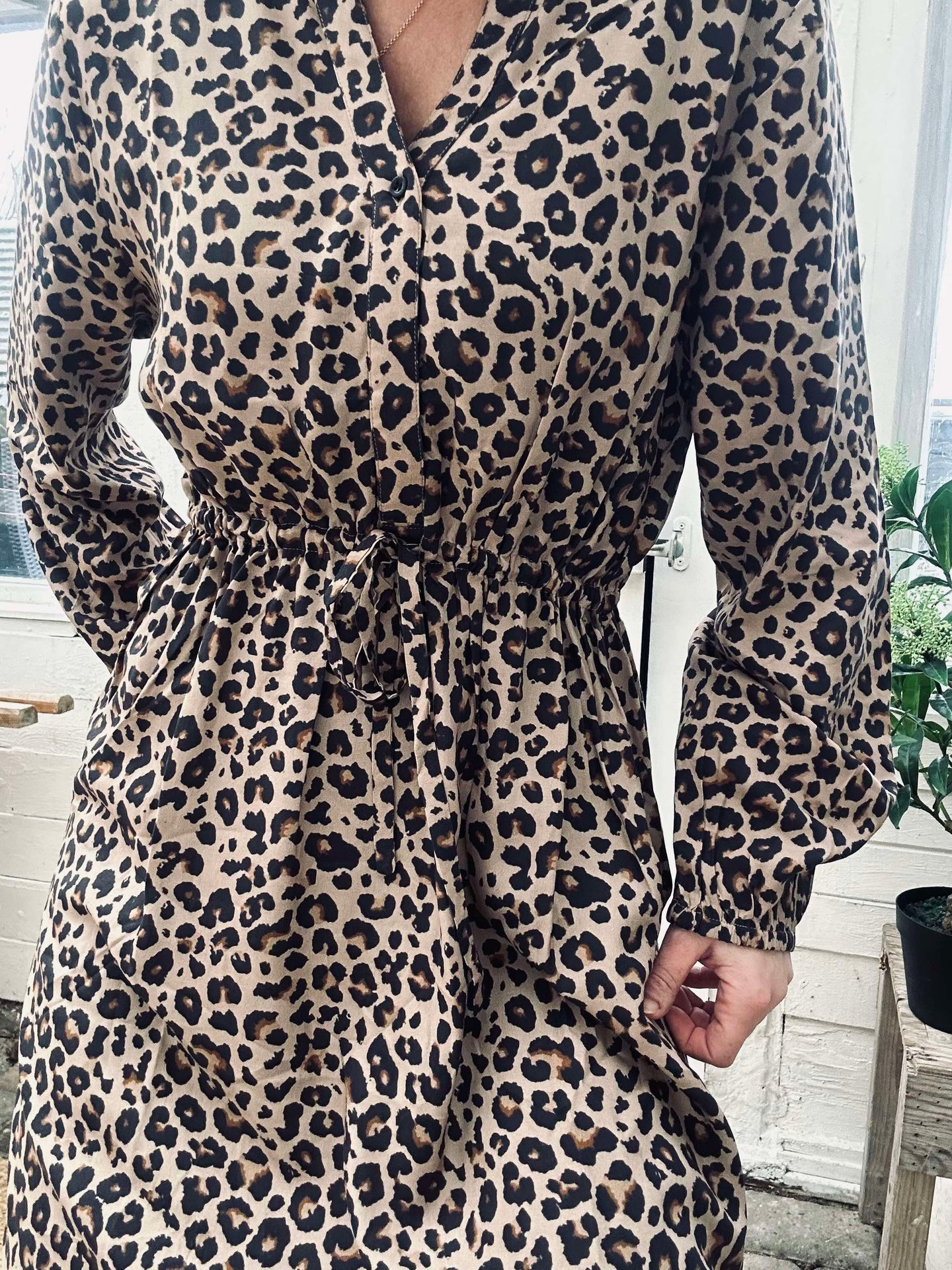 Kjole Lina Leopard