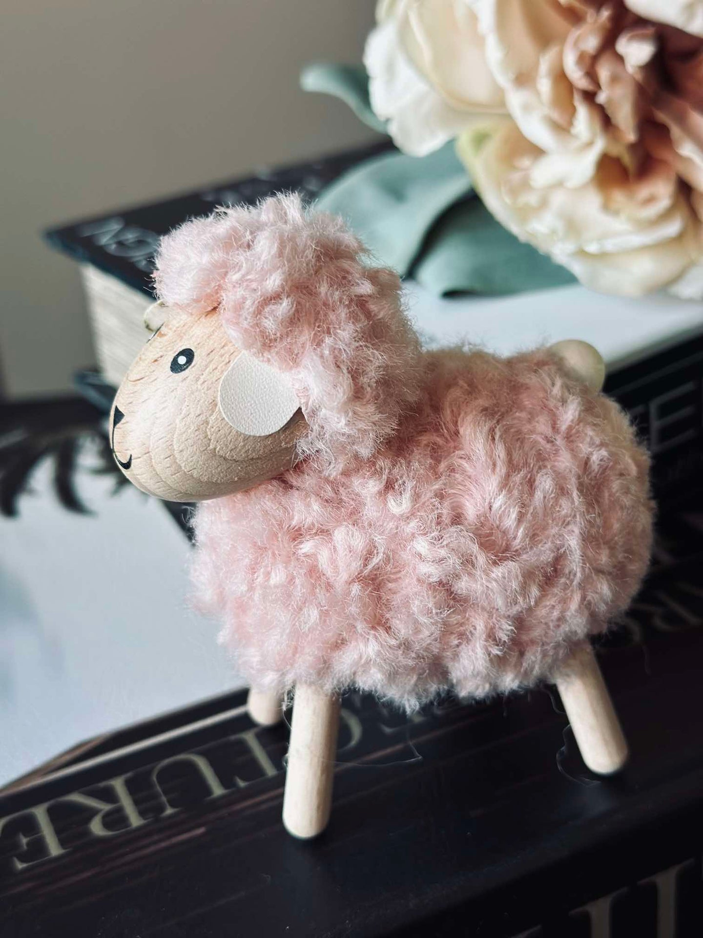 Sau i tre med pels - Rosa