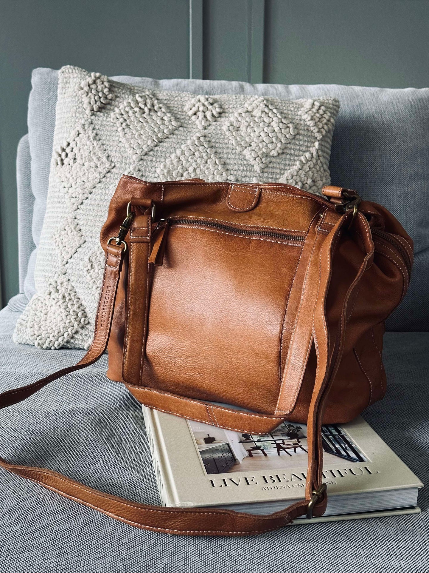 Veske Naomi Cognac