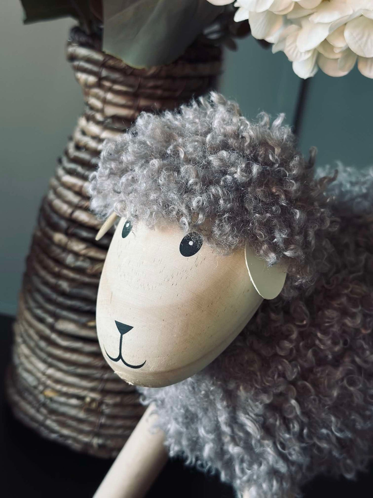 Langhåret sau - Grå XXL