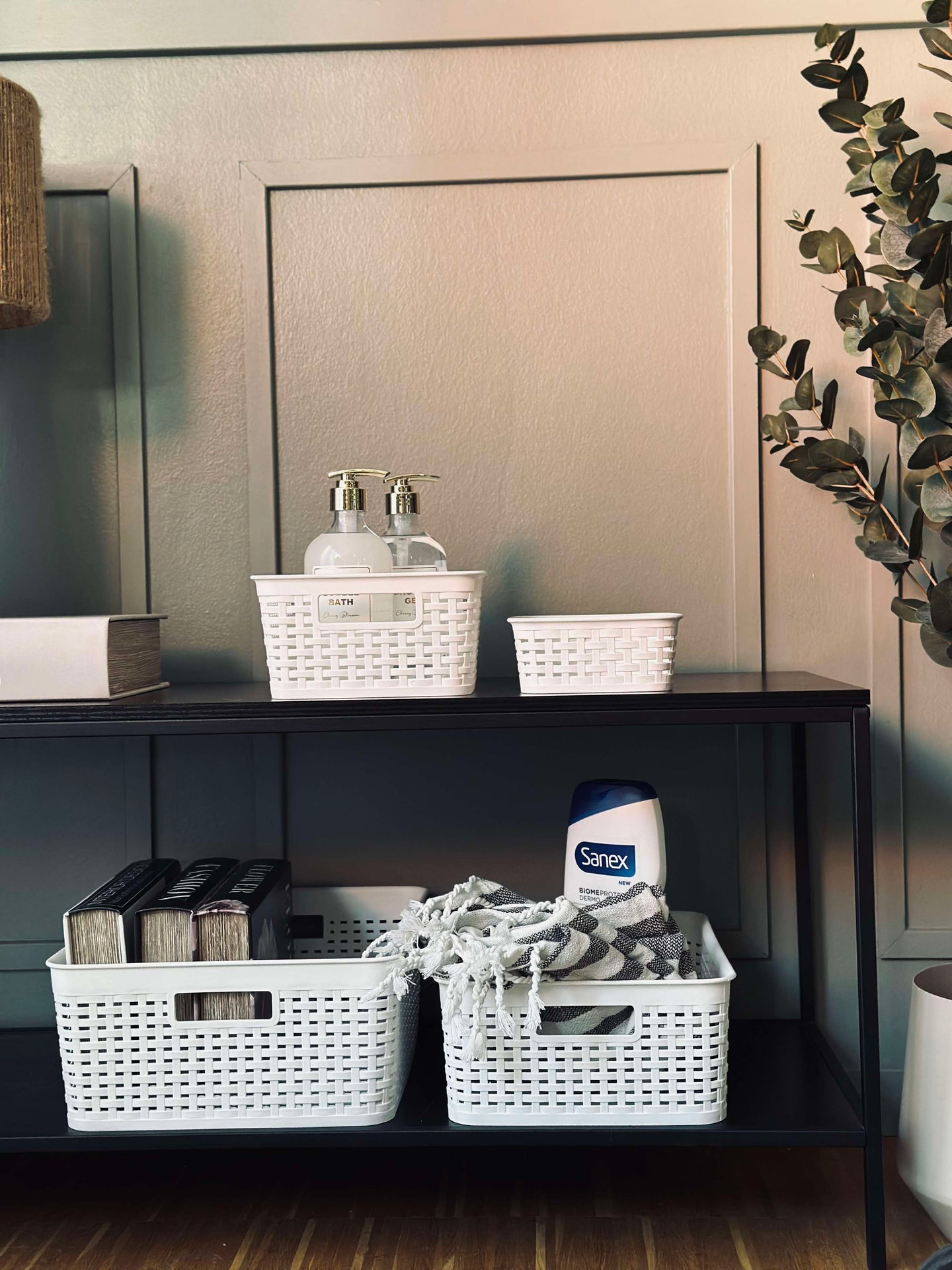 Oppbevaringskasse Mille white - Mini