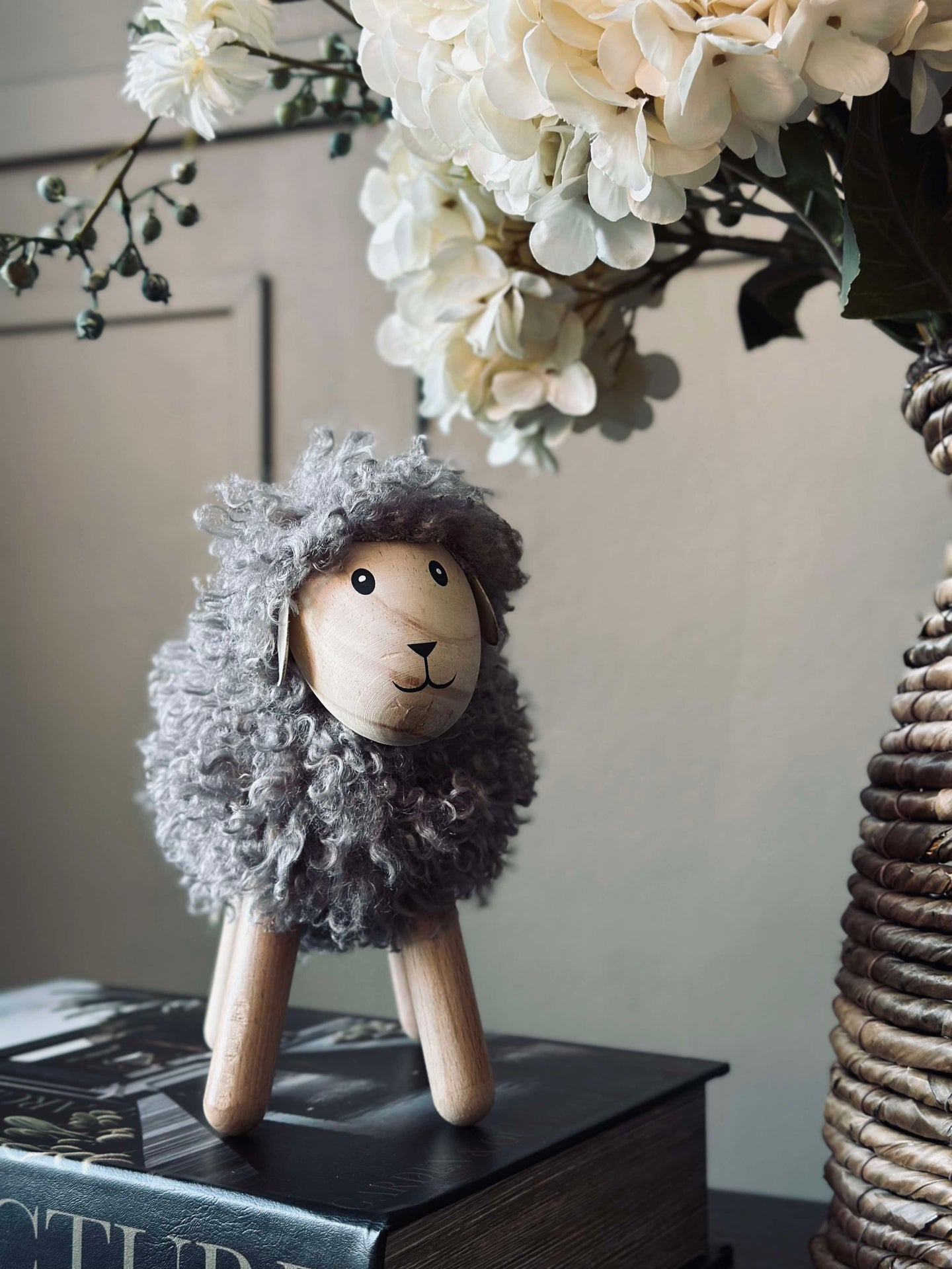 Langhåret Sau - Grå XL