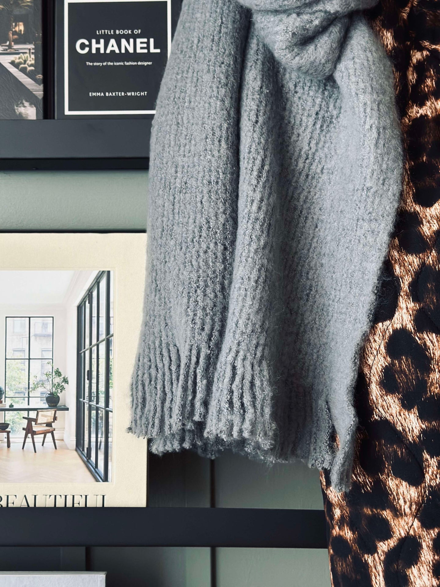 Grått skjerf - Supermykt