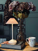 Touch Bordlampe Plissé - Rosa