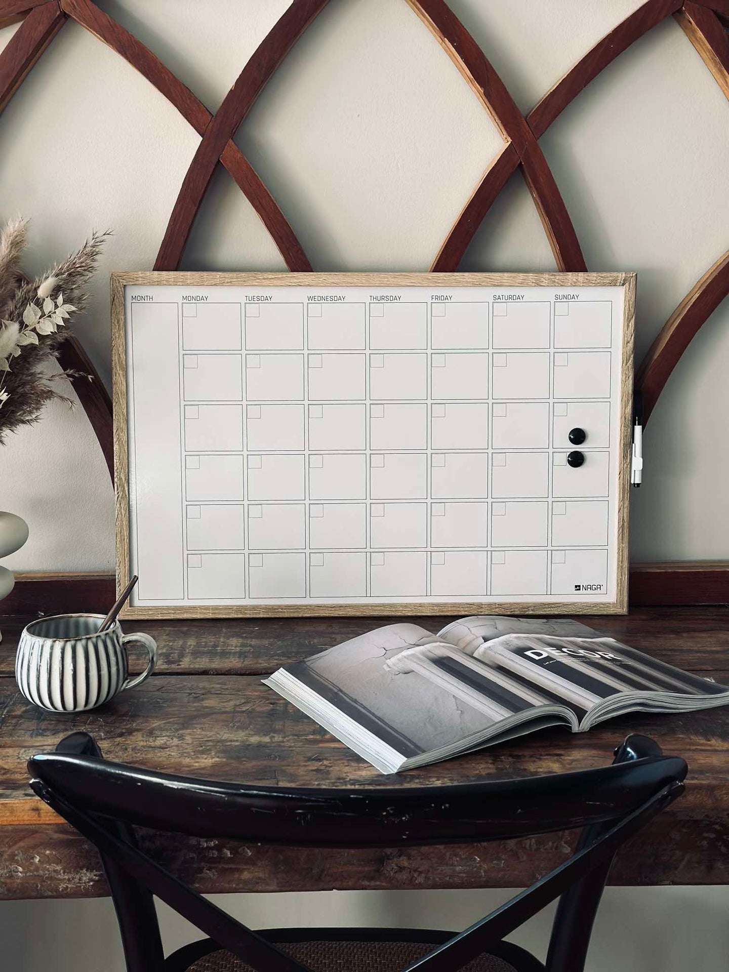 Whiteboard - Månedstavle