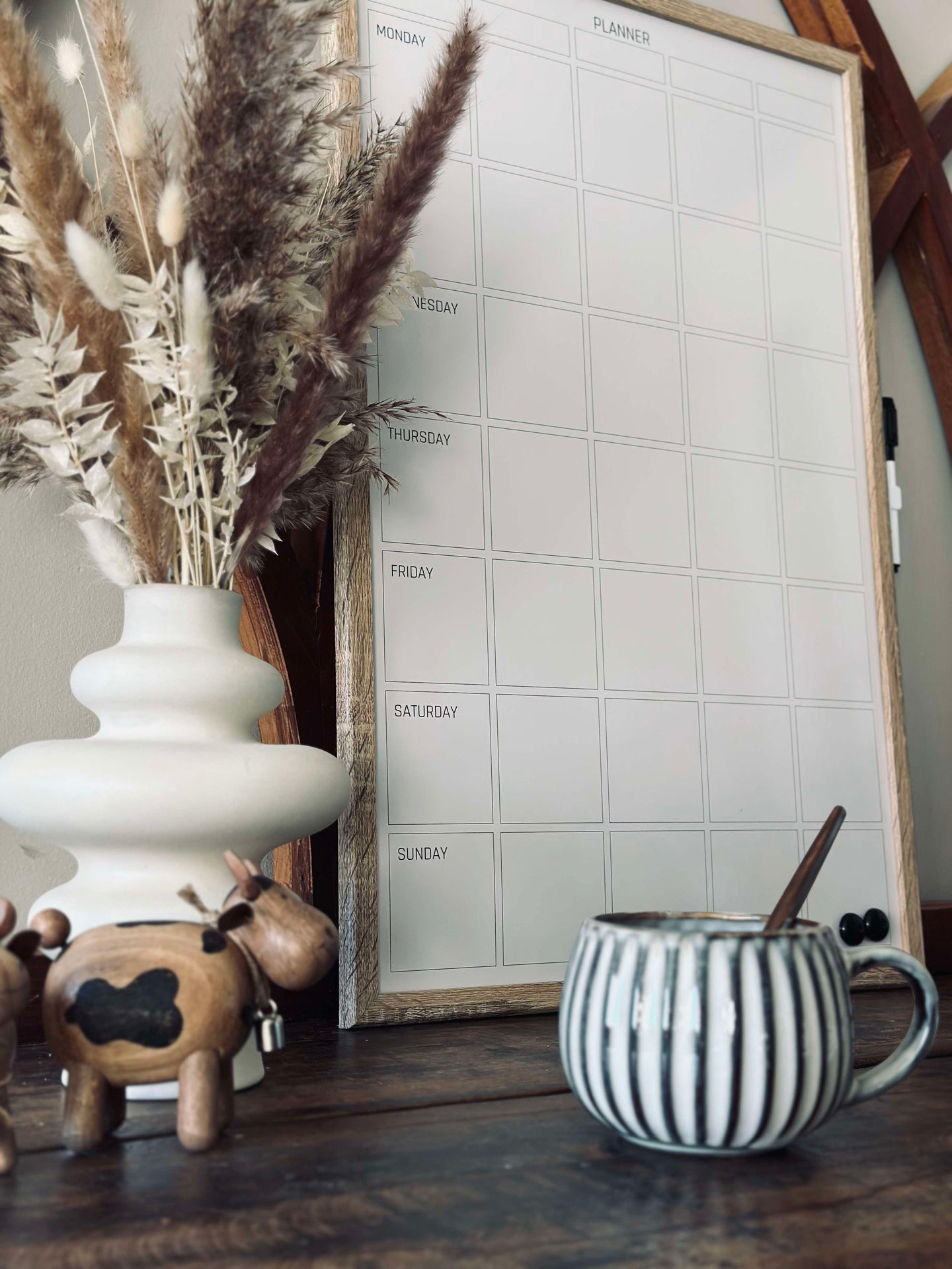 Magnetisk whiteboard - Planner