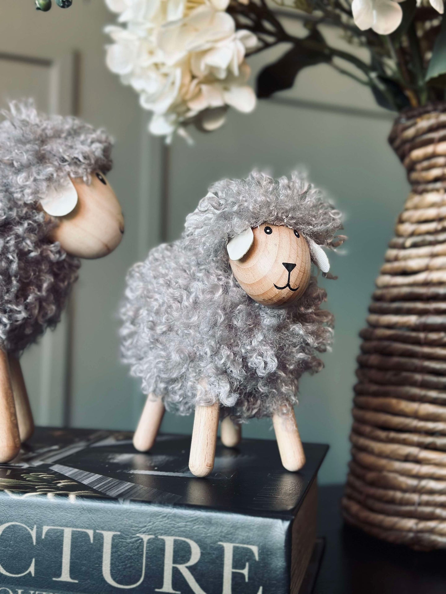 Langhåret Sau - Grå Stor