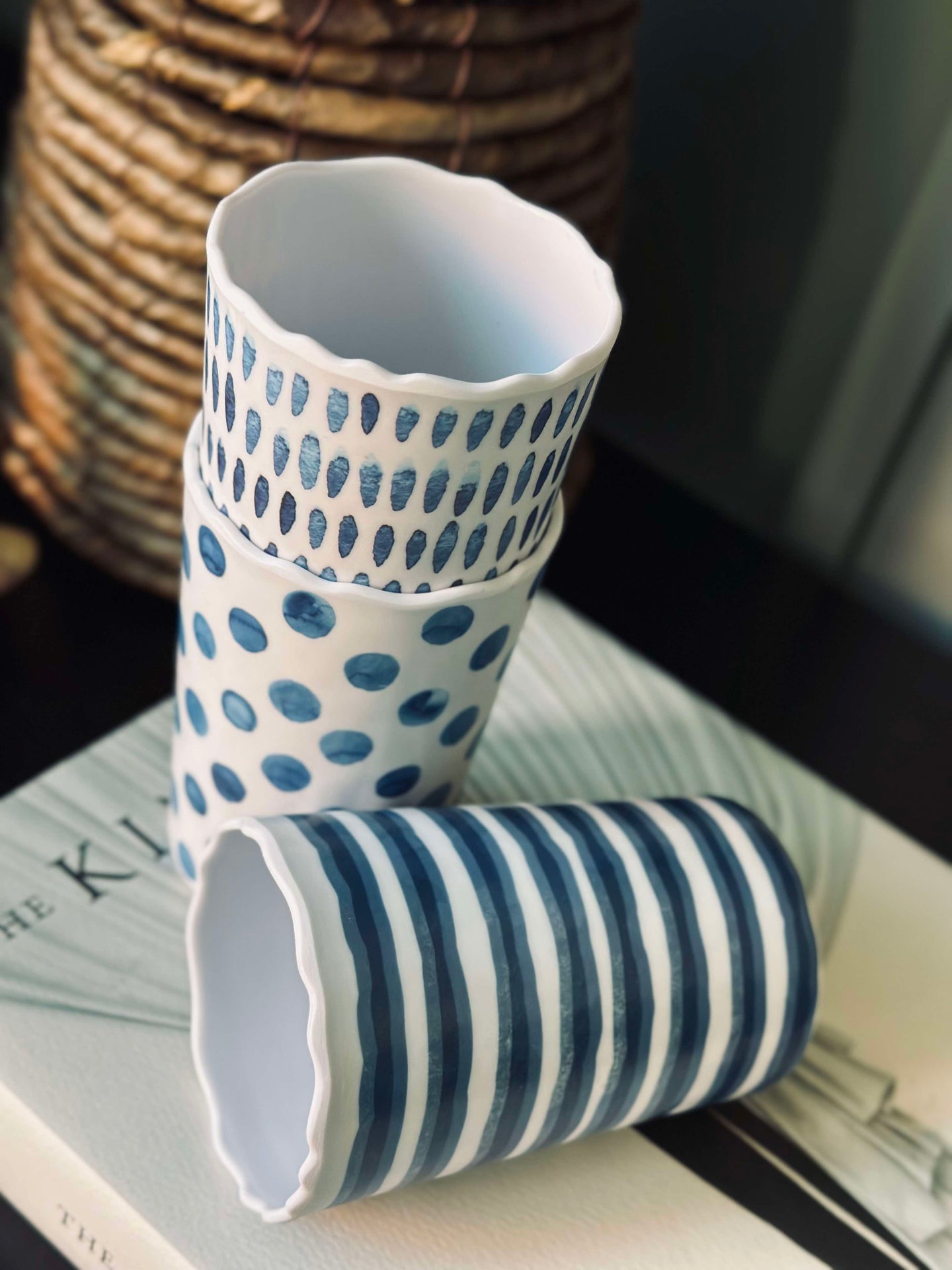 Kopp Blue Melamin - Mix