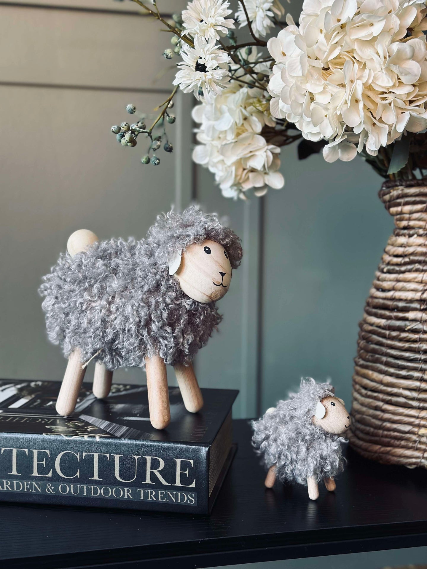 Langhåret Sau - Grå XL