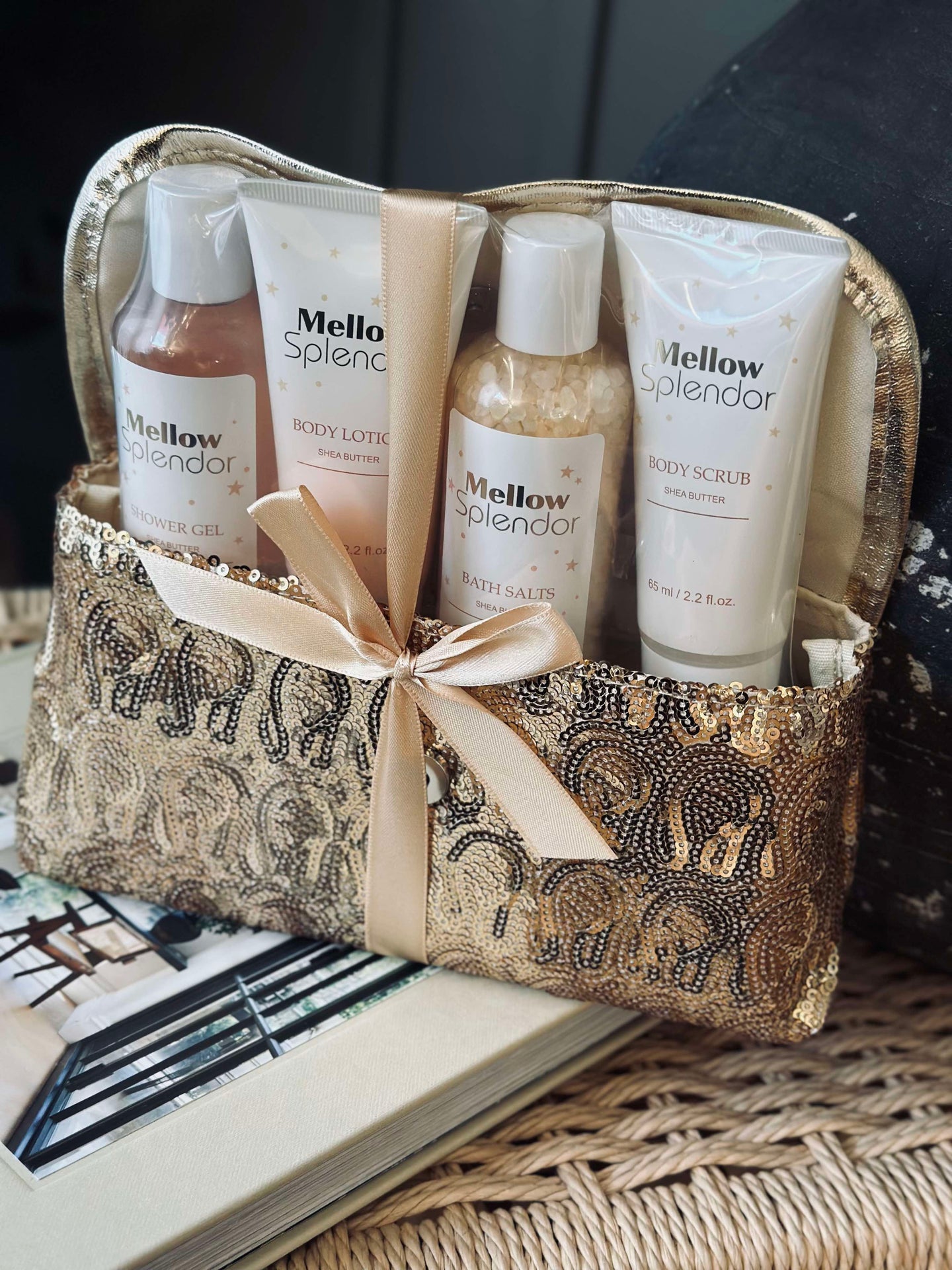 Gavesett i sminkepung - 5 deler