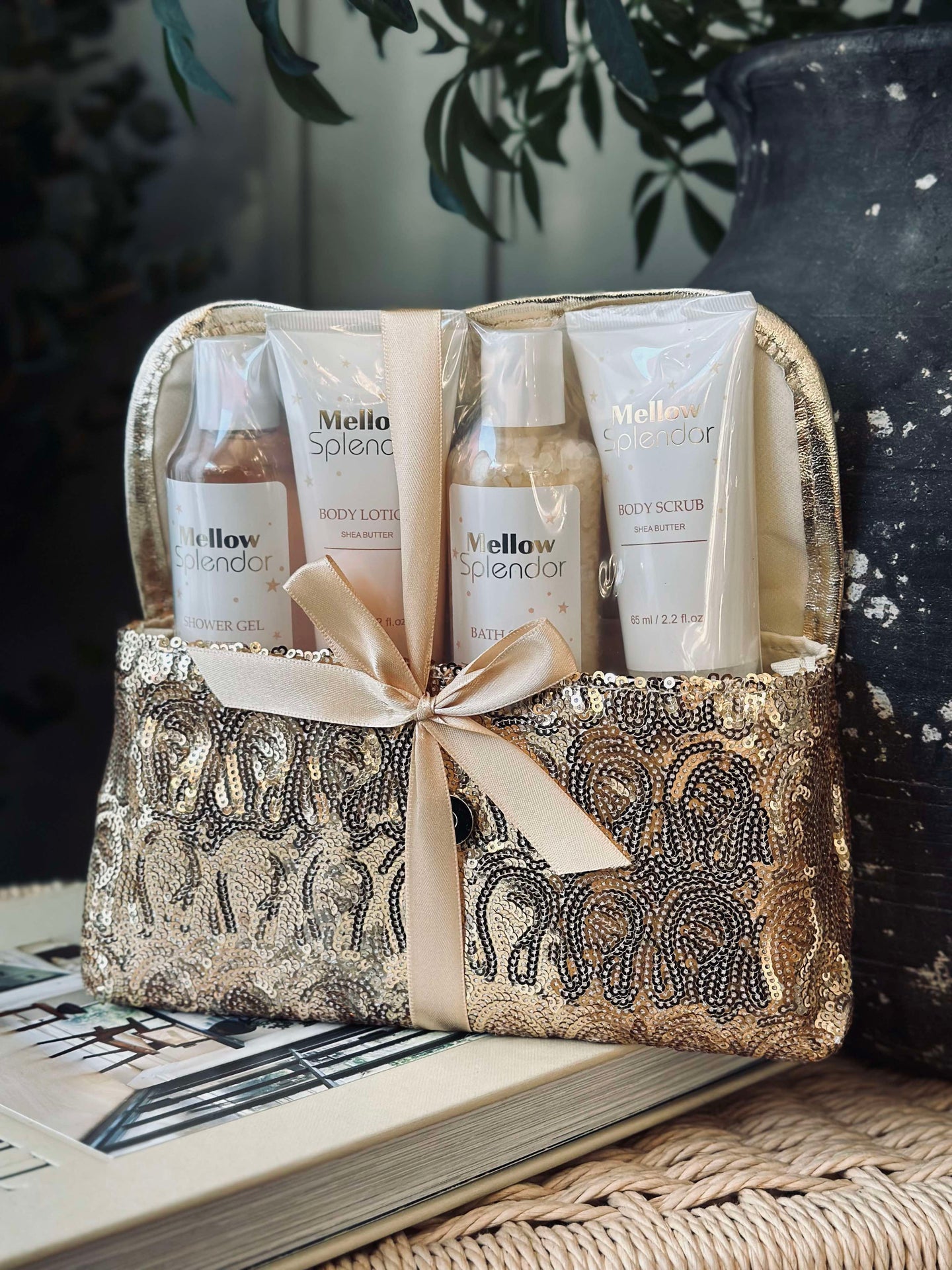 Gavesett i sminkepung - 5 deler