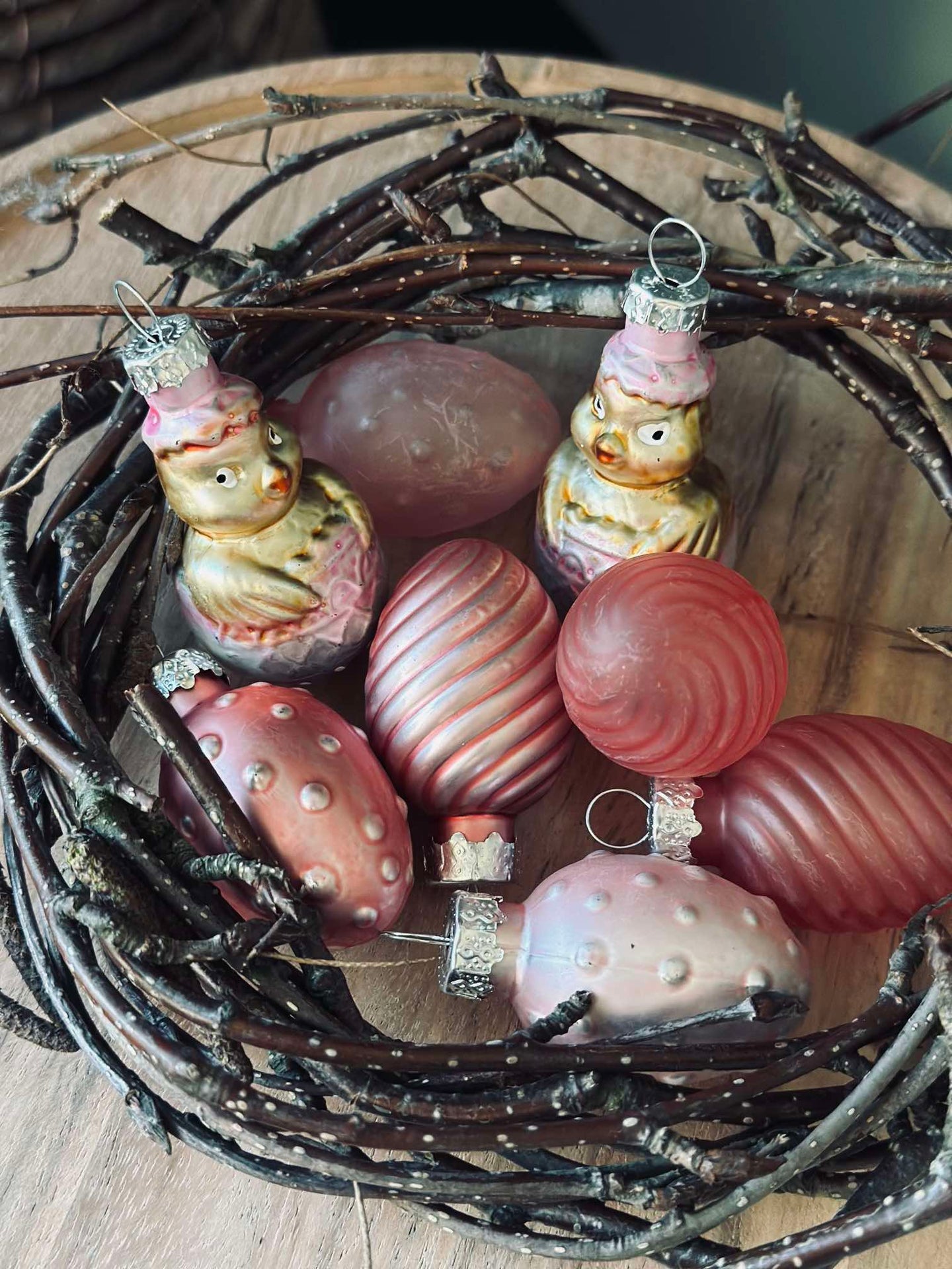 Påskeegg 8 stk - Rose-miks