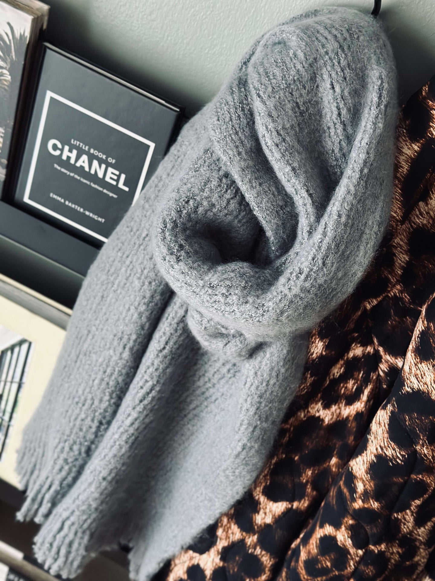 Grått skjerf - Supermykt