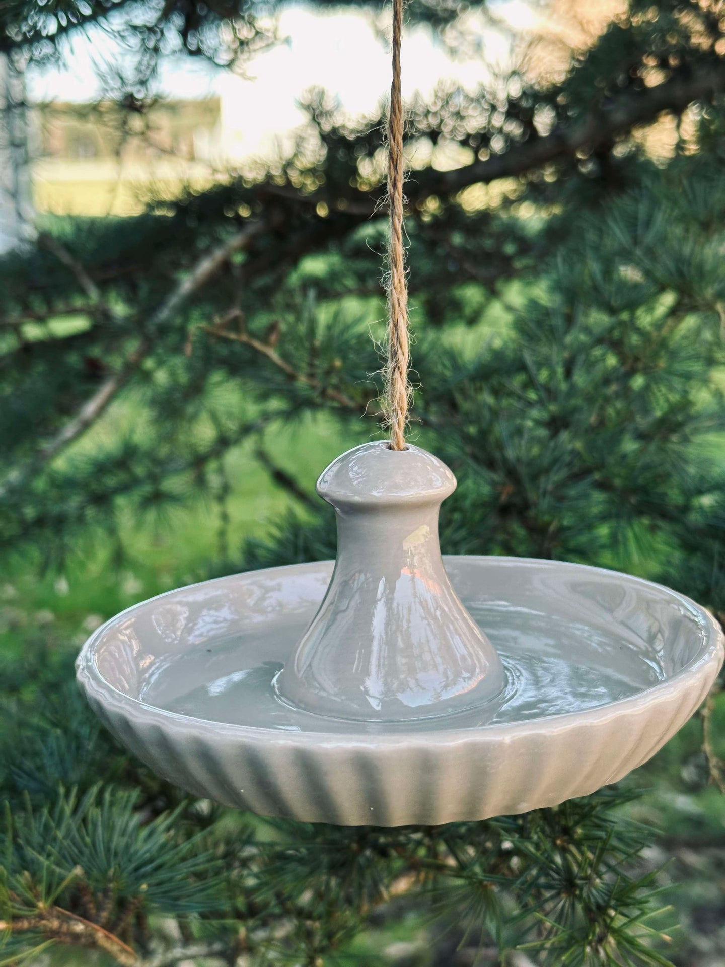 Fuglemater-oppheng - Beige