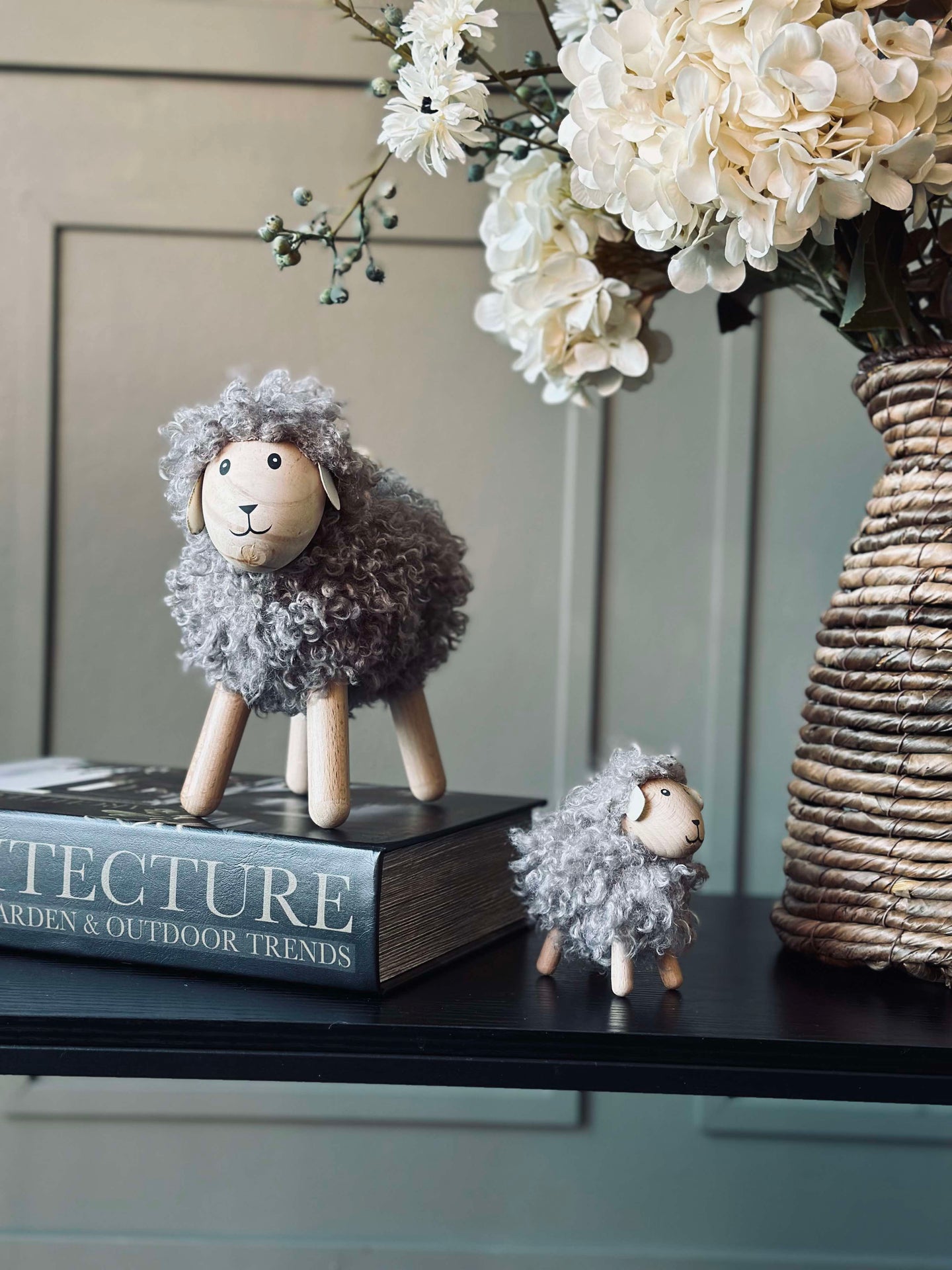 Langhåret Sau - Grå XL