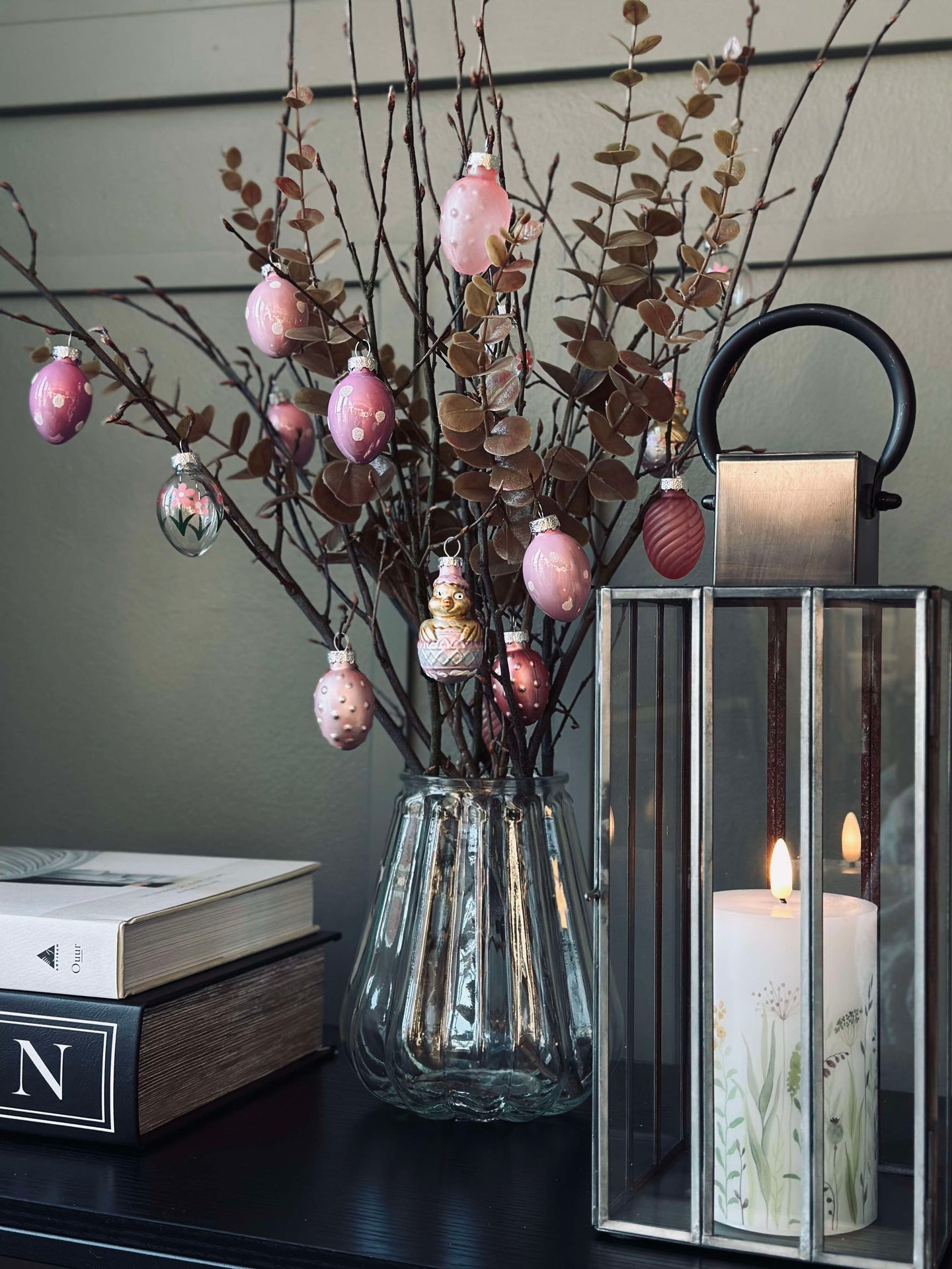 Påskeegg 8 stk - Rose-miks