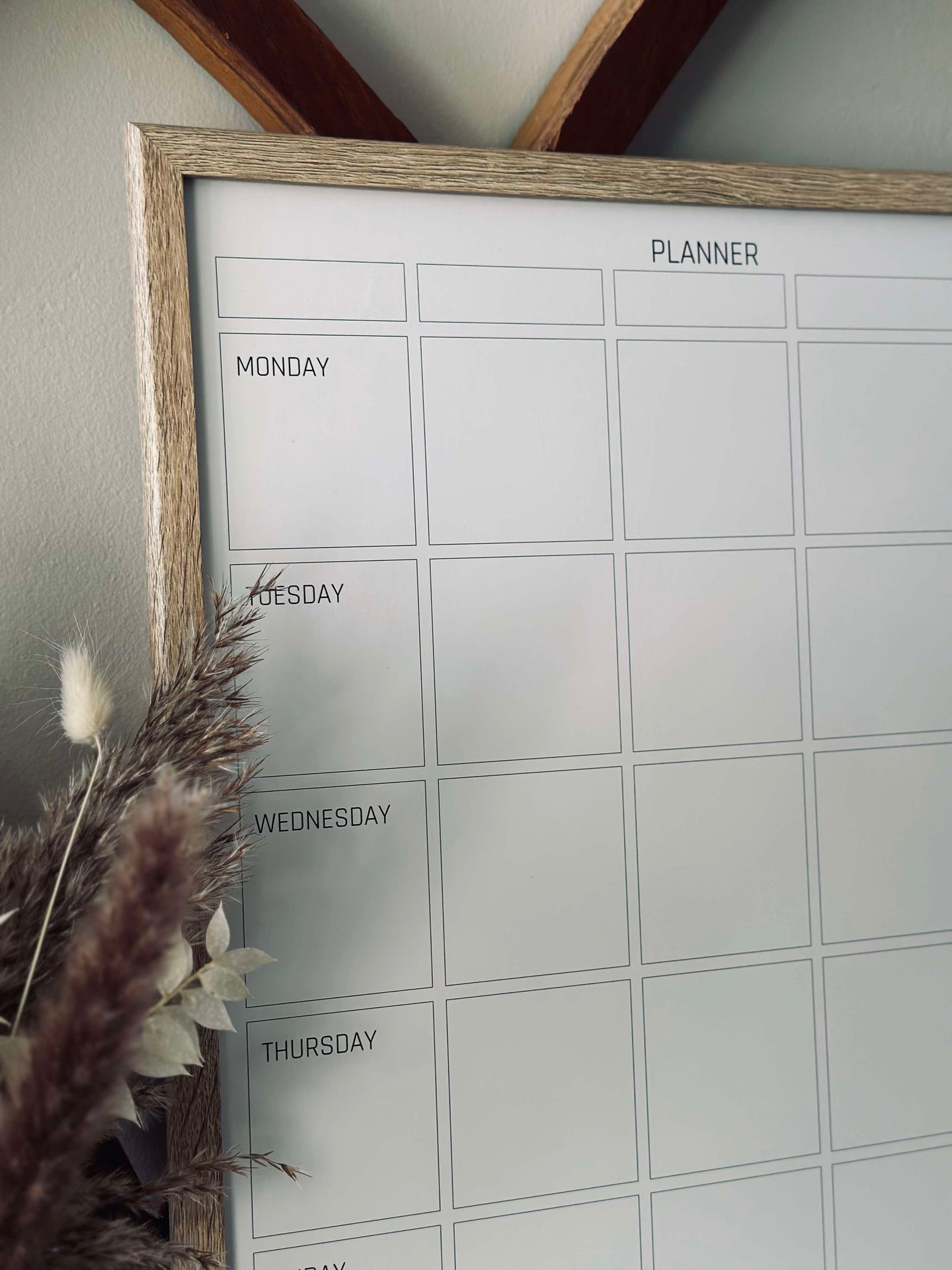 Magnetisk whiteboard - Planner