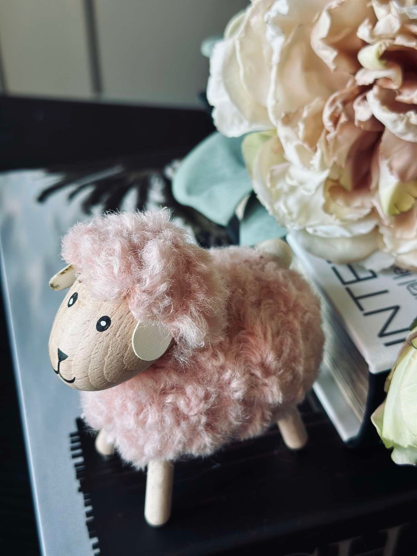 Sau i tre med pels - Rosa