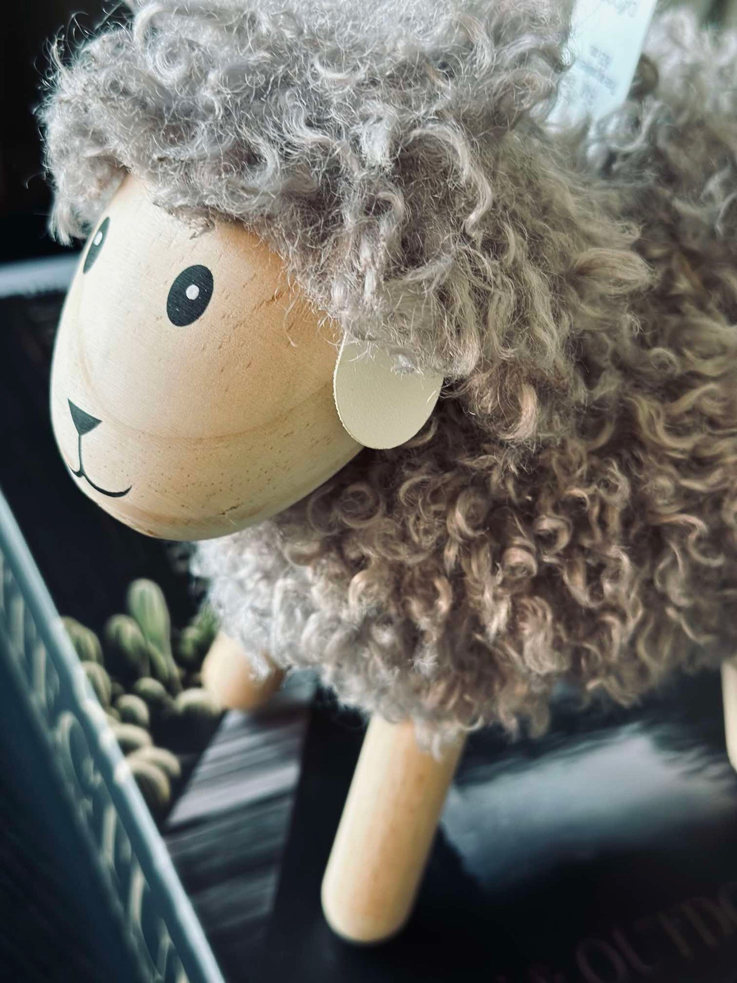 Langhåret sau - Grå XXL