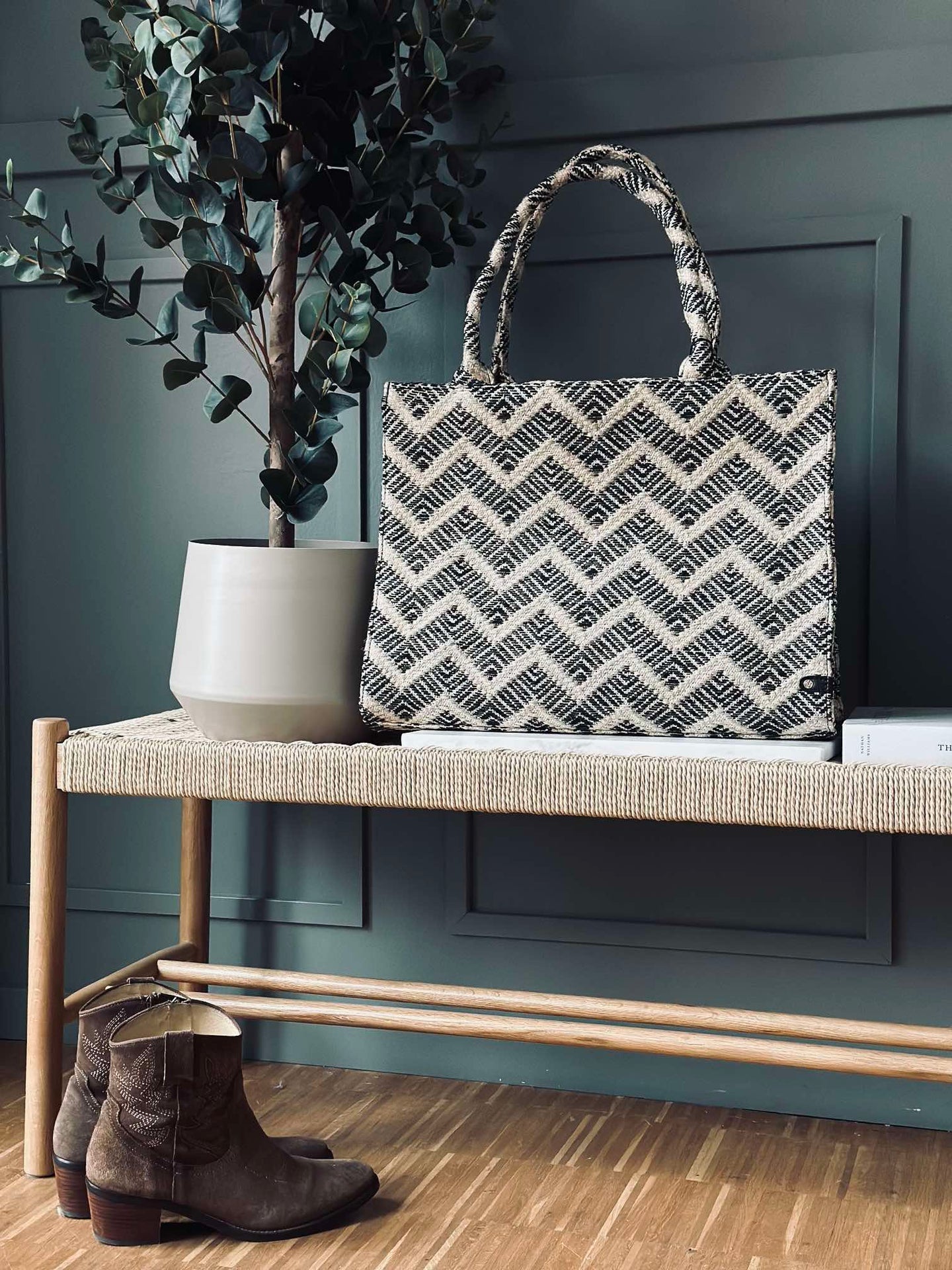 Shopper Julia - Svart / Gull
