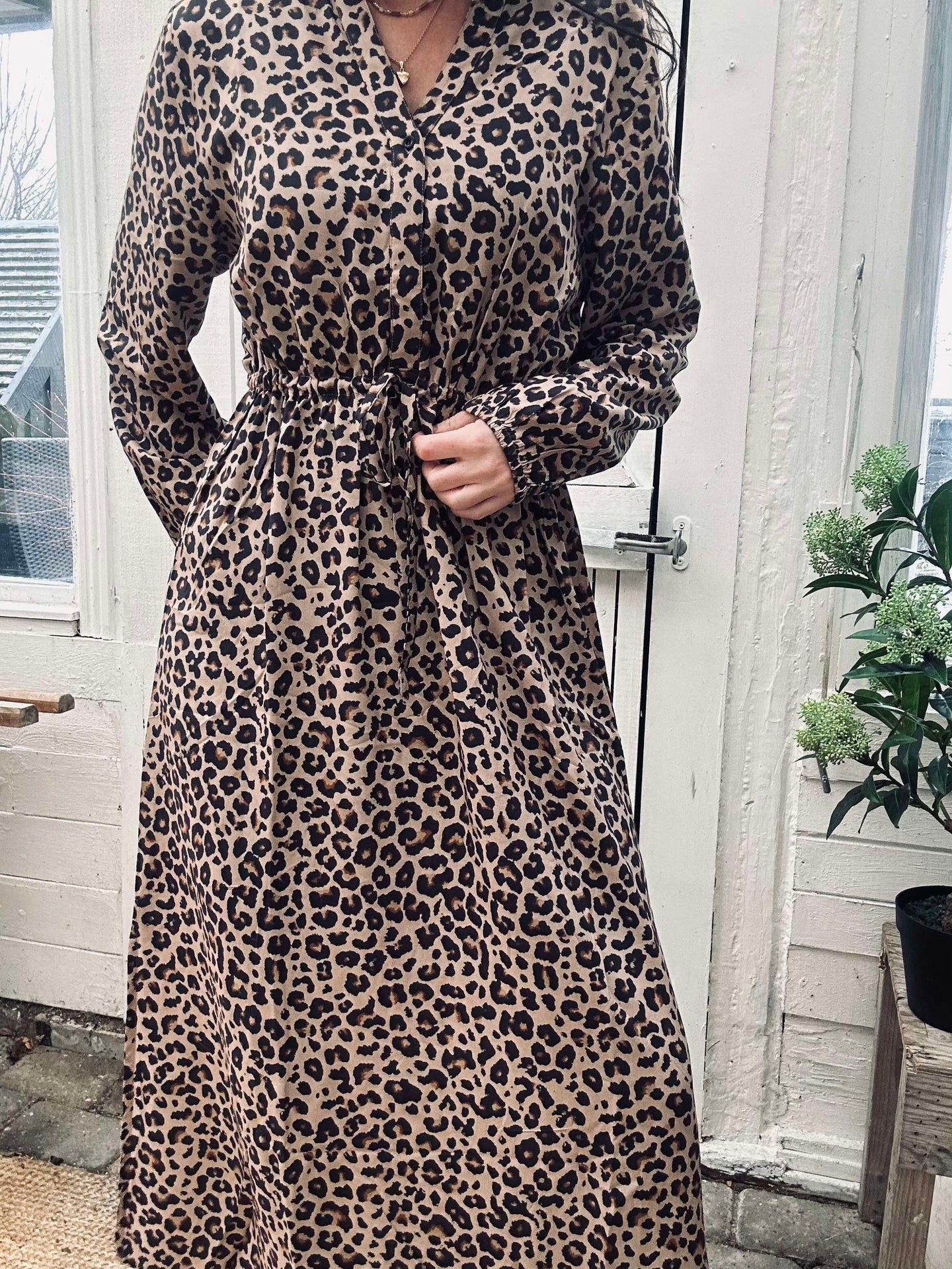 Kjole Lina Leopard