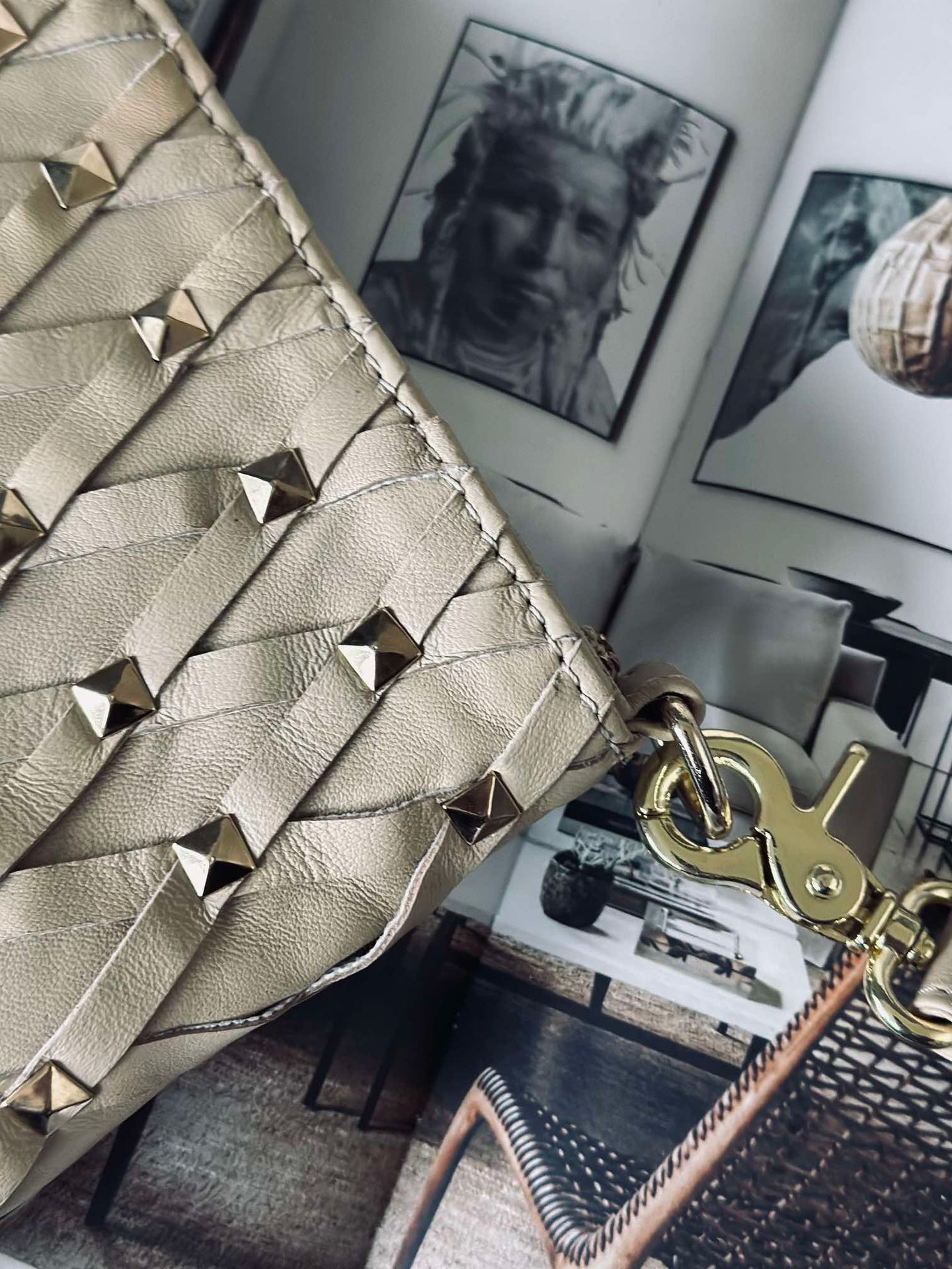 Clutch Vanila gold