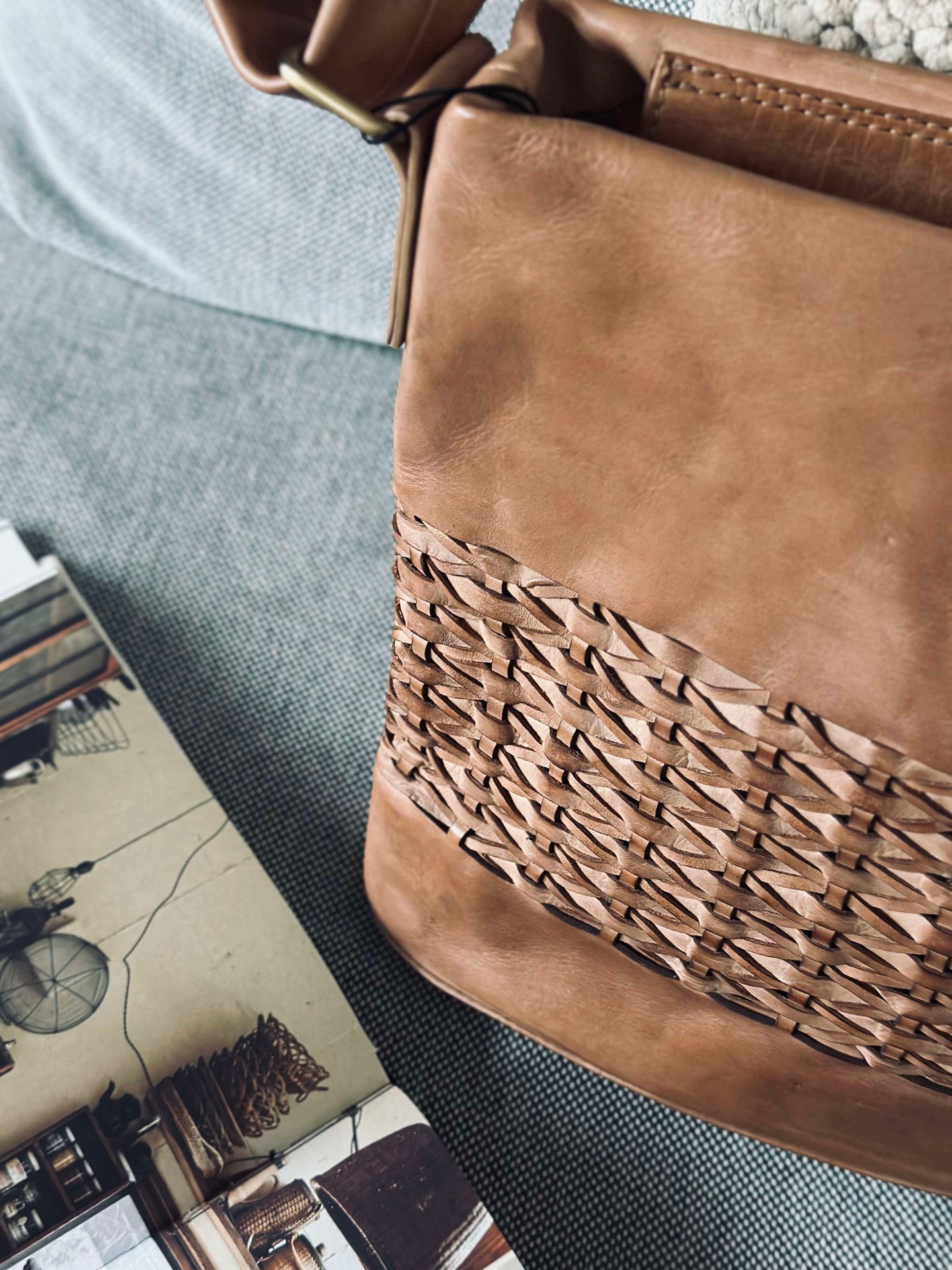 Shopper Lux Handmade - Camel