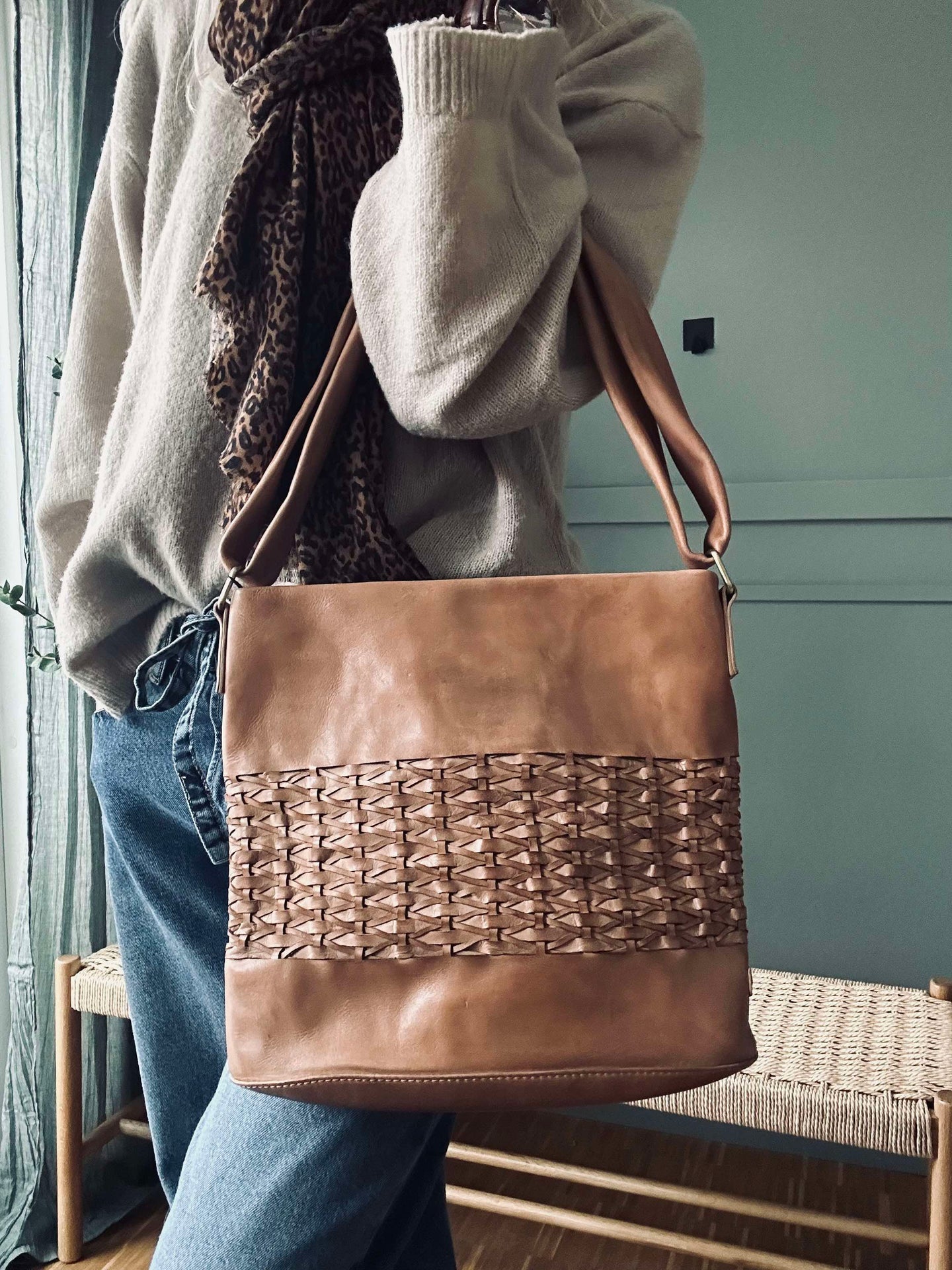 Shopper Lux Handmade - Camel