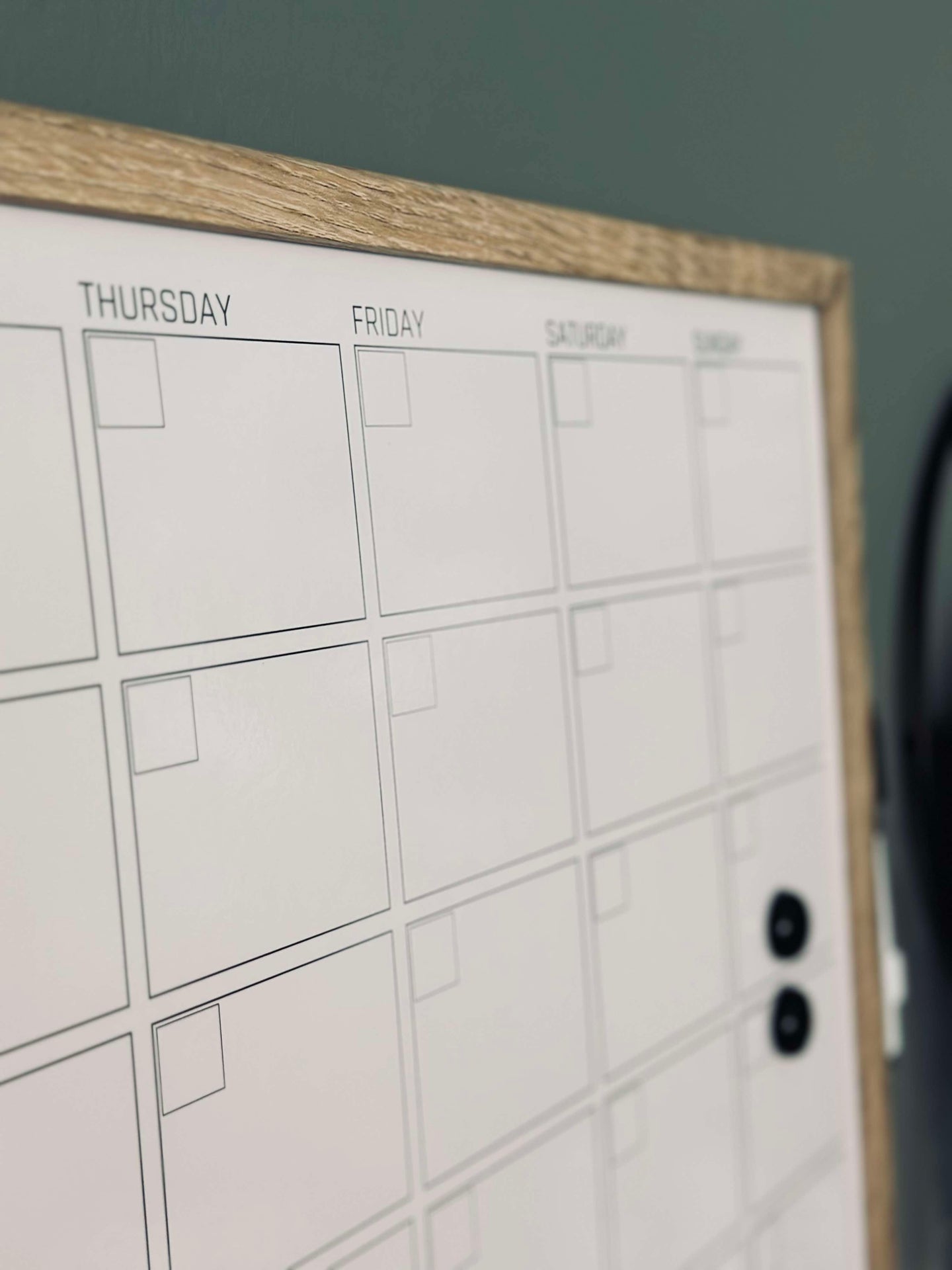 Whiteboard - Månedstavle