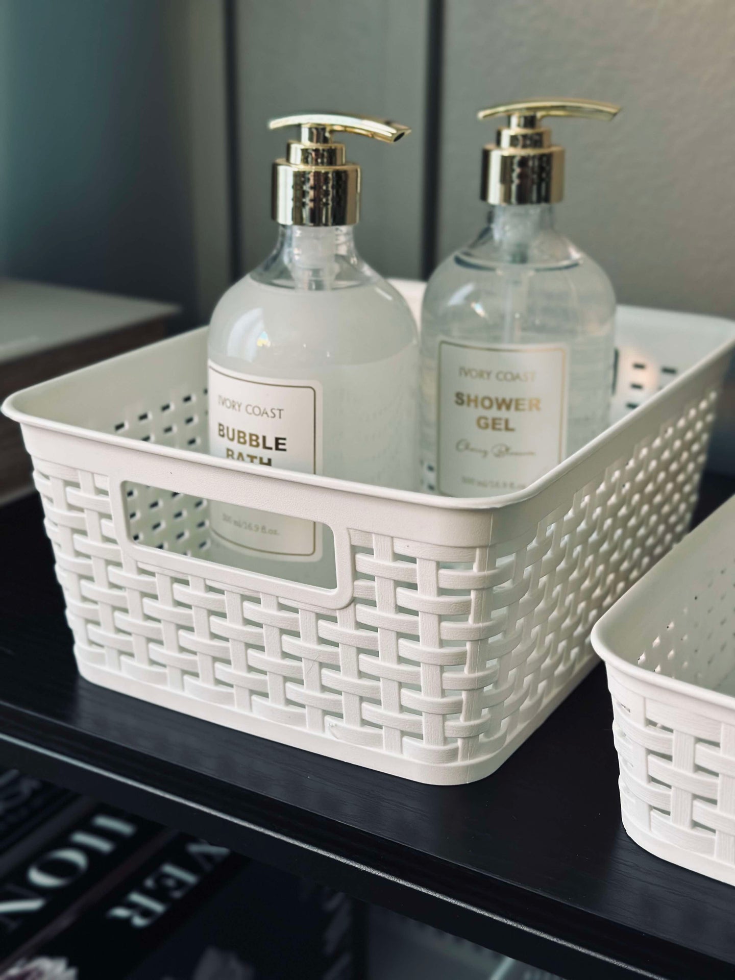 Oppbevaringskasse Mille white - Mini