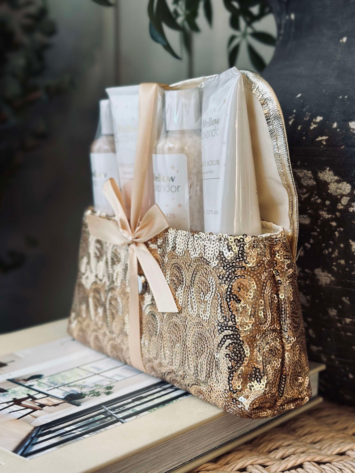 Gavesett i sminkepung - 5 deler