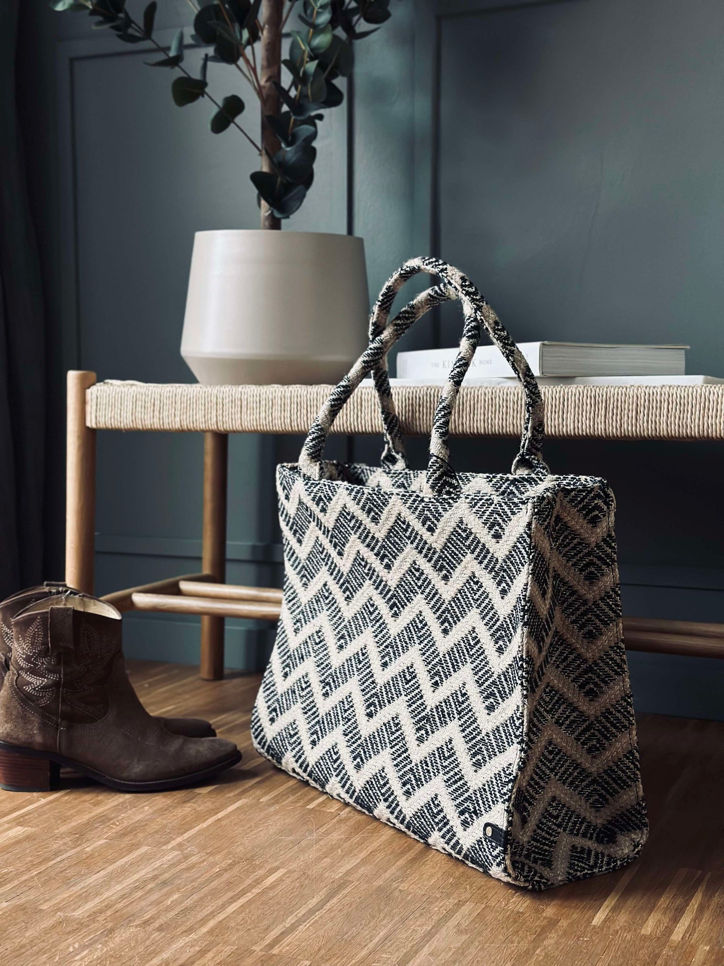 Shopper Julia - Svart / Gull